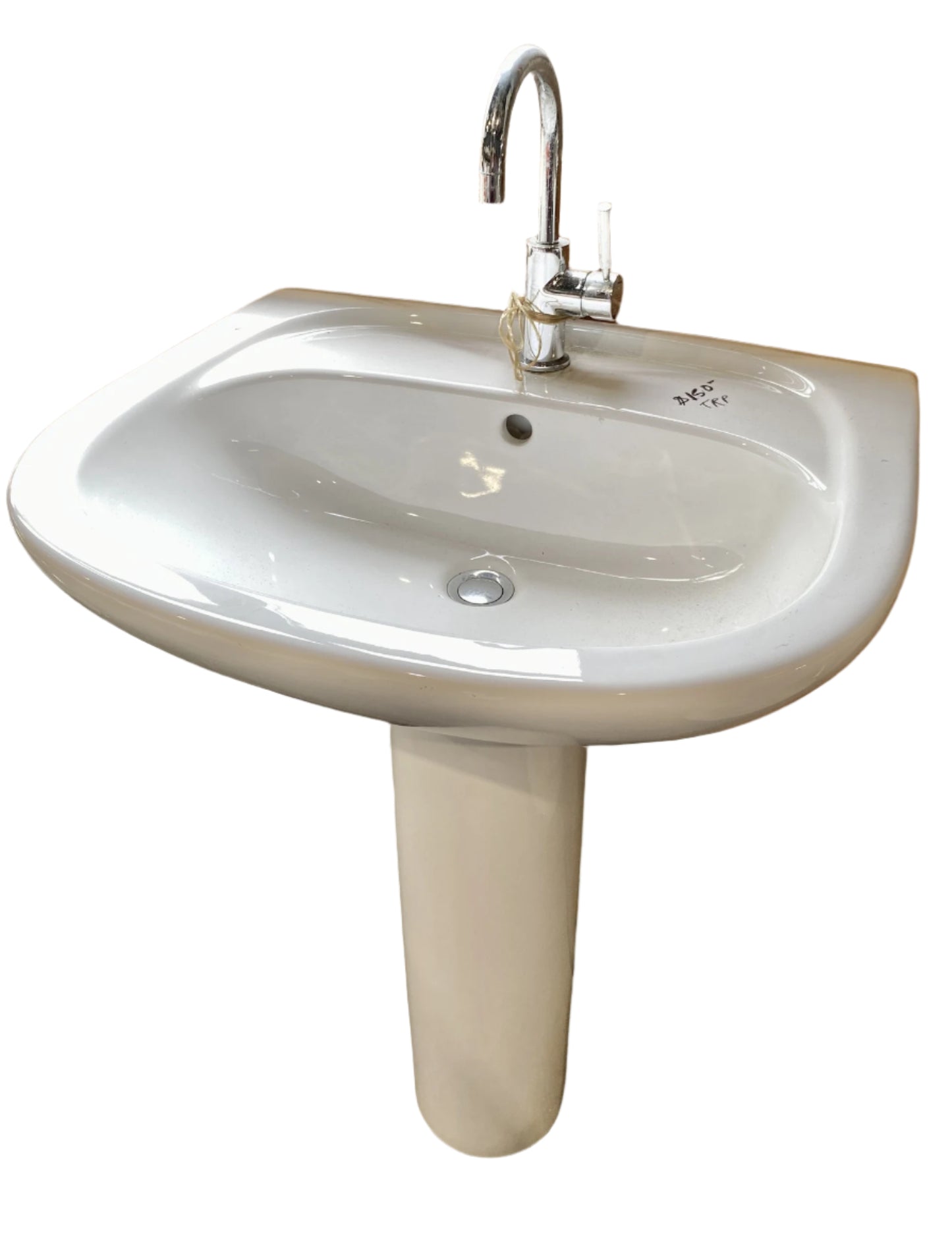 Dorn Bracht Faucet Pedestal Sink TRP