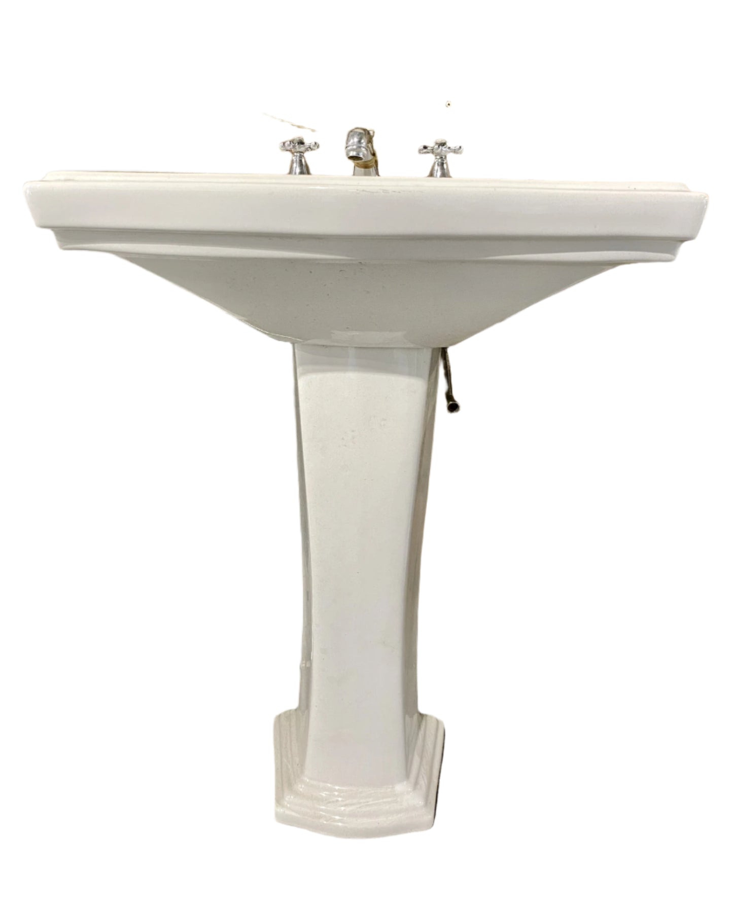 Grohe White Pedestal Sink TRP