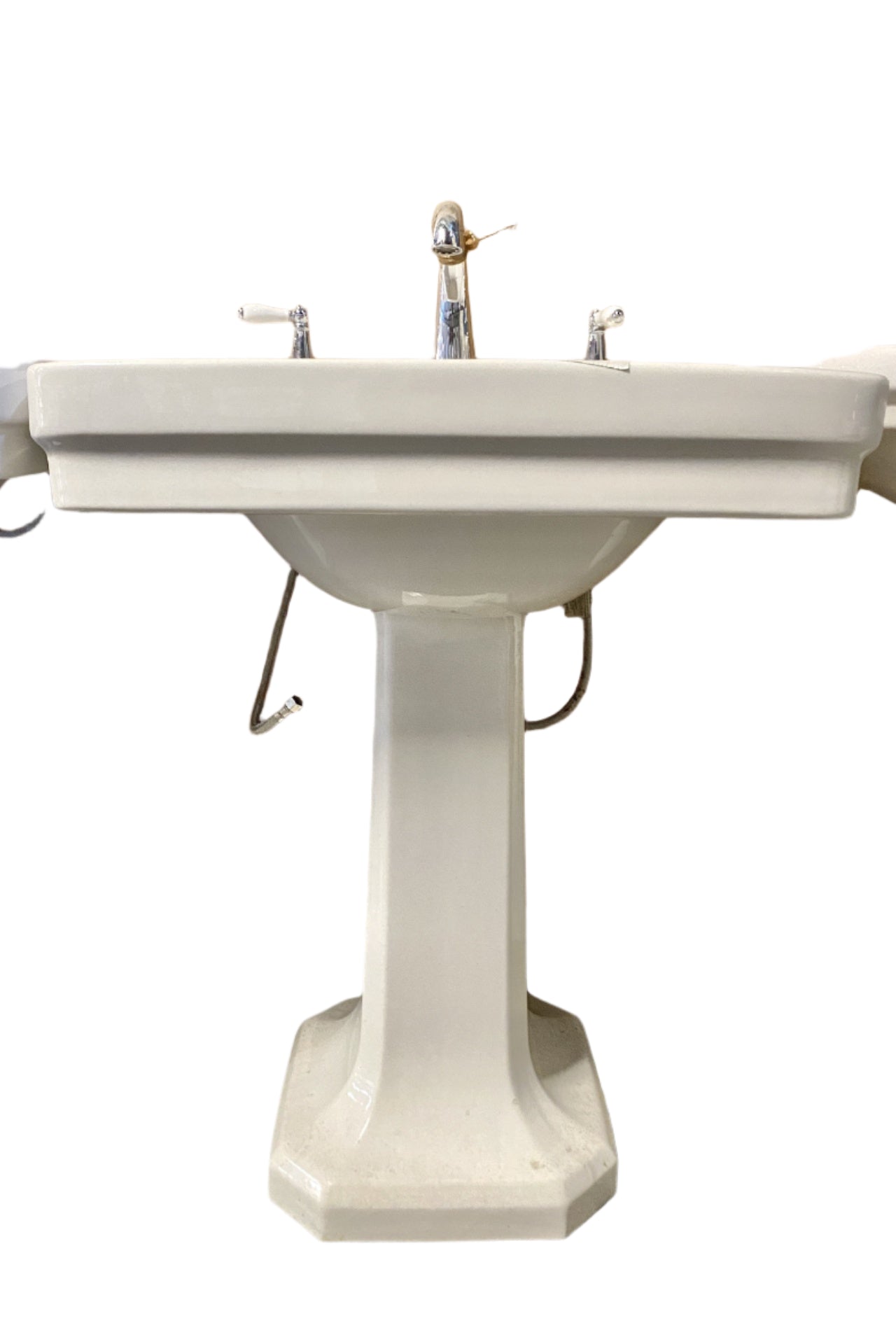 Beige Pedestal Sink BZ3
