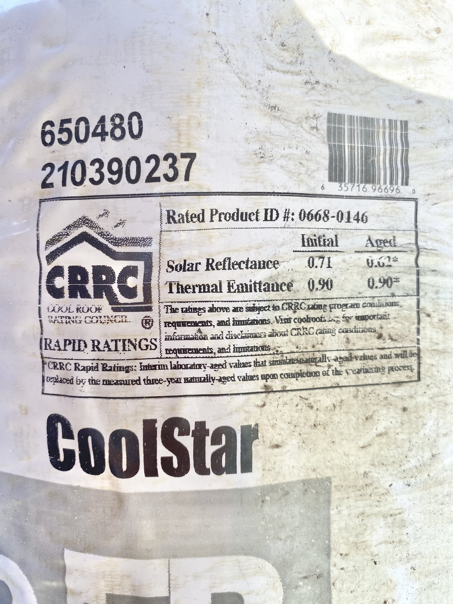 Roofing Material TRP