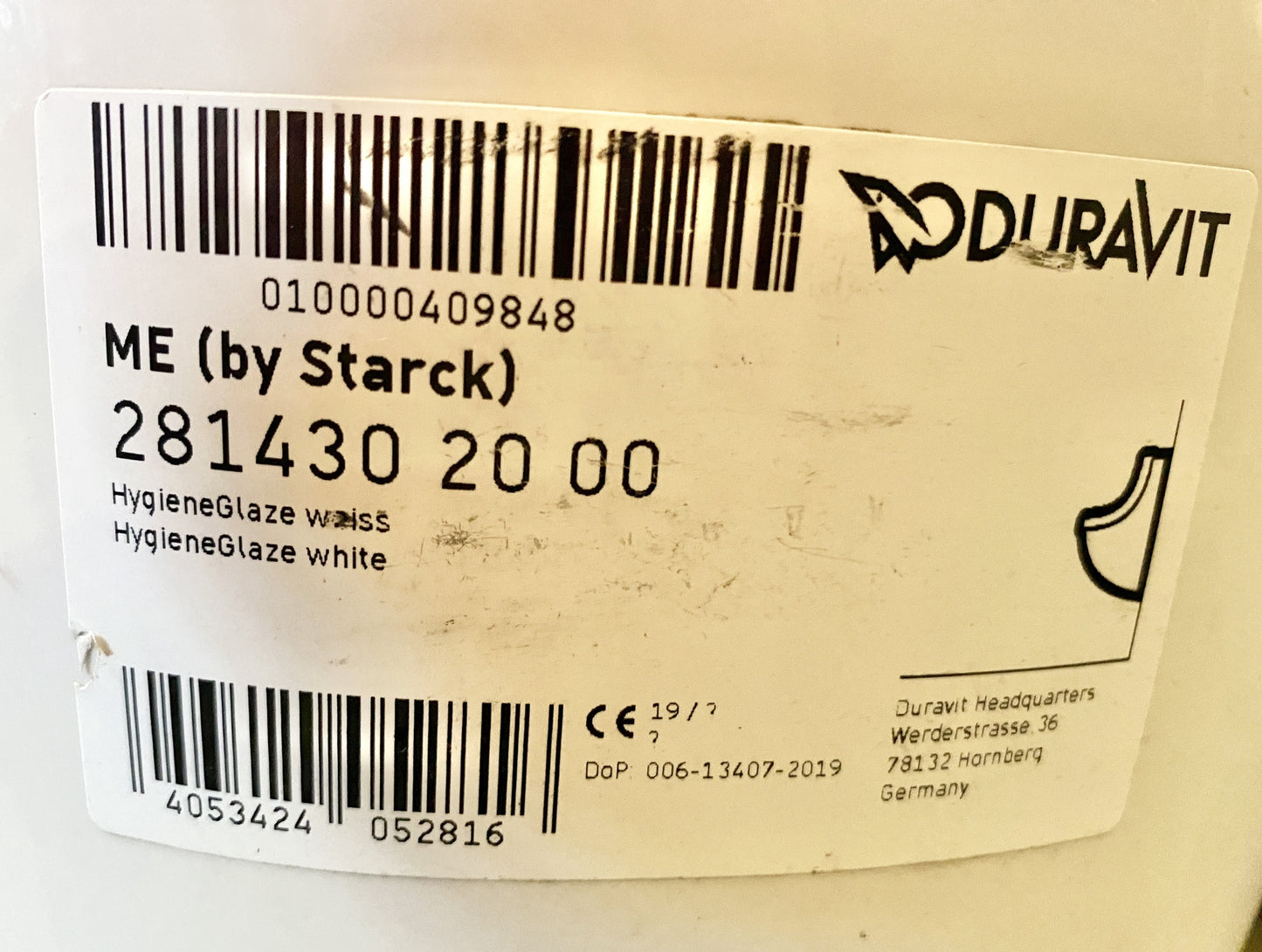 Duravit Urinal AW8