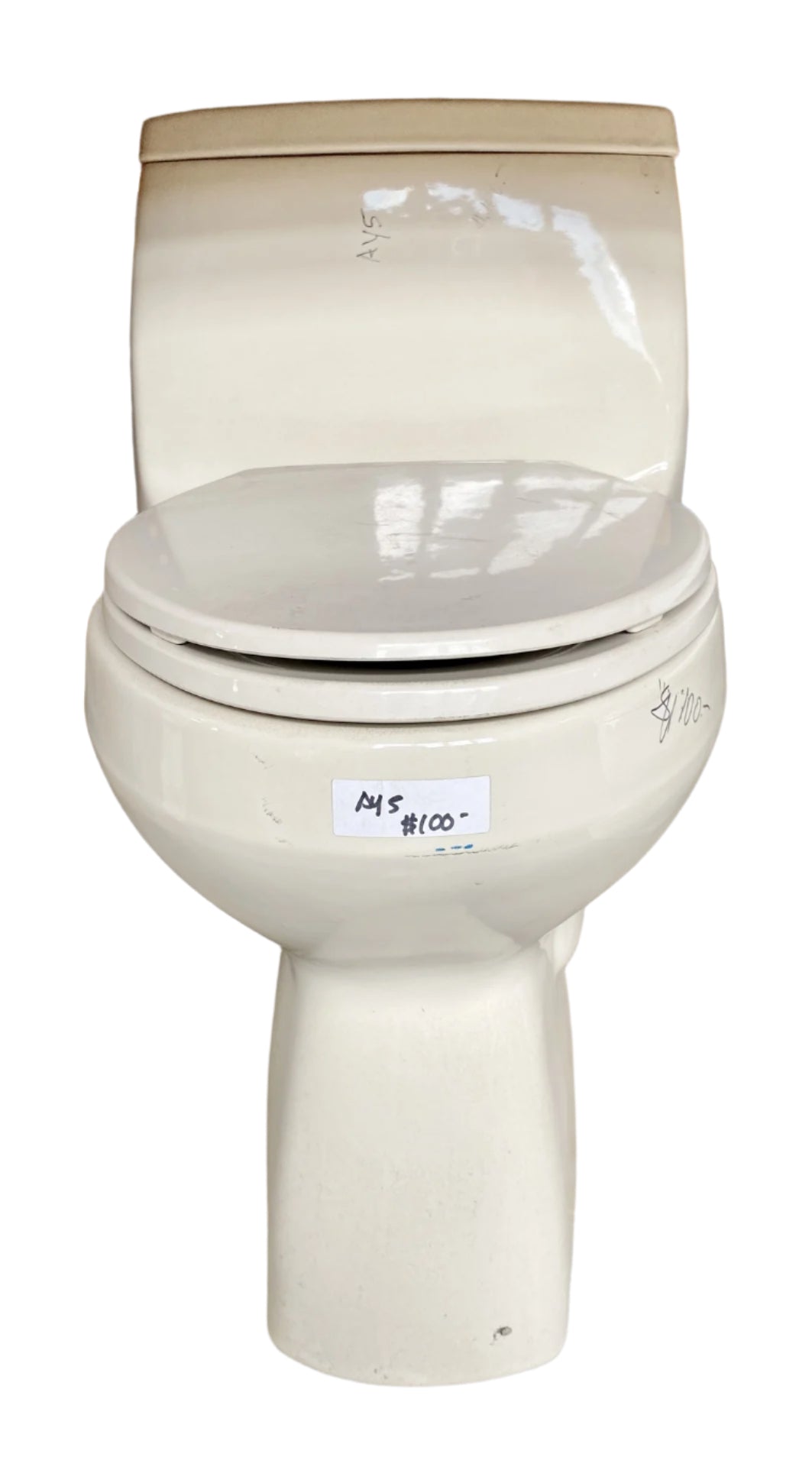 Cream Vintage Toilet AY5
