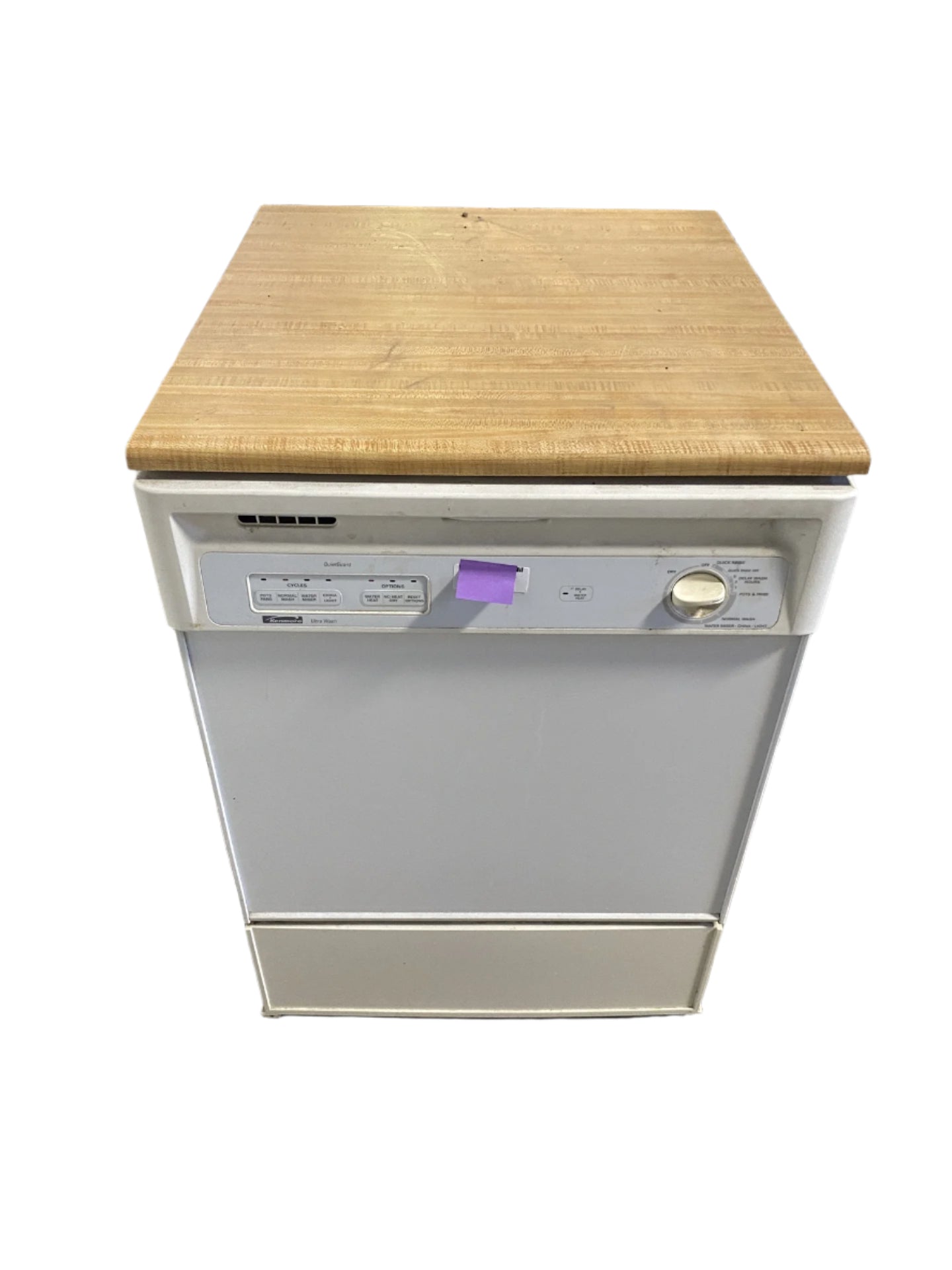 White Kenmore Dishwasher CG4