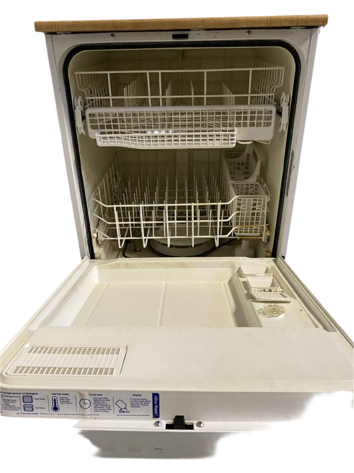 White Kenmore Dishwasher CG4
