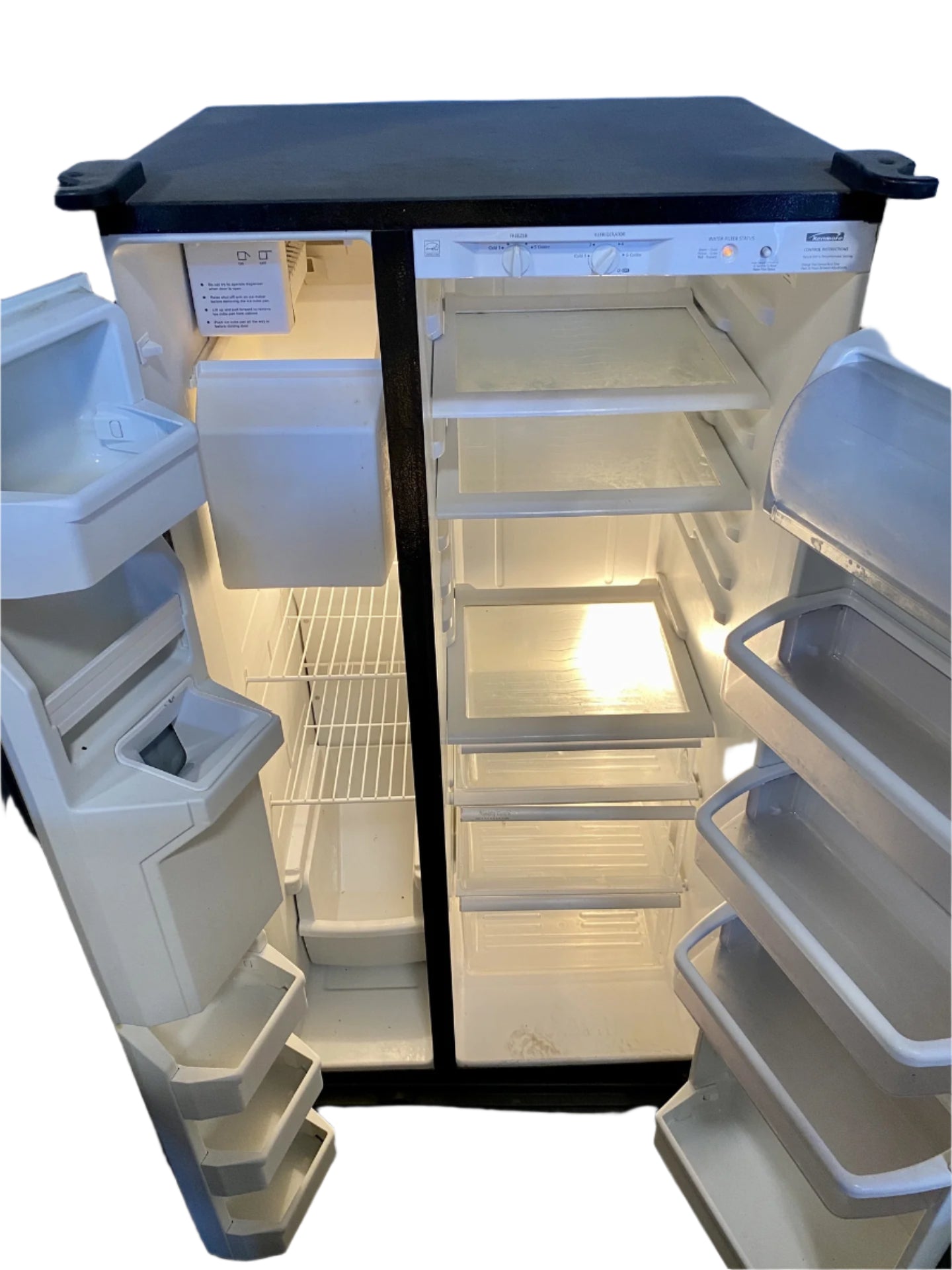 Gray Kenmore Refrigerator CG3