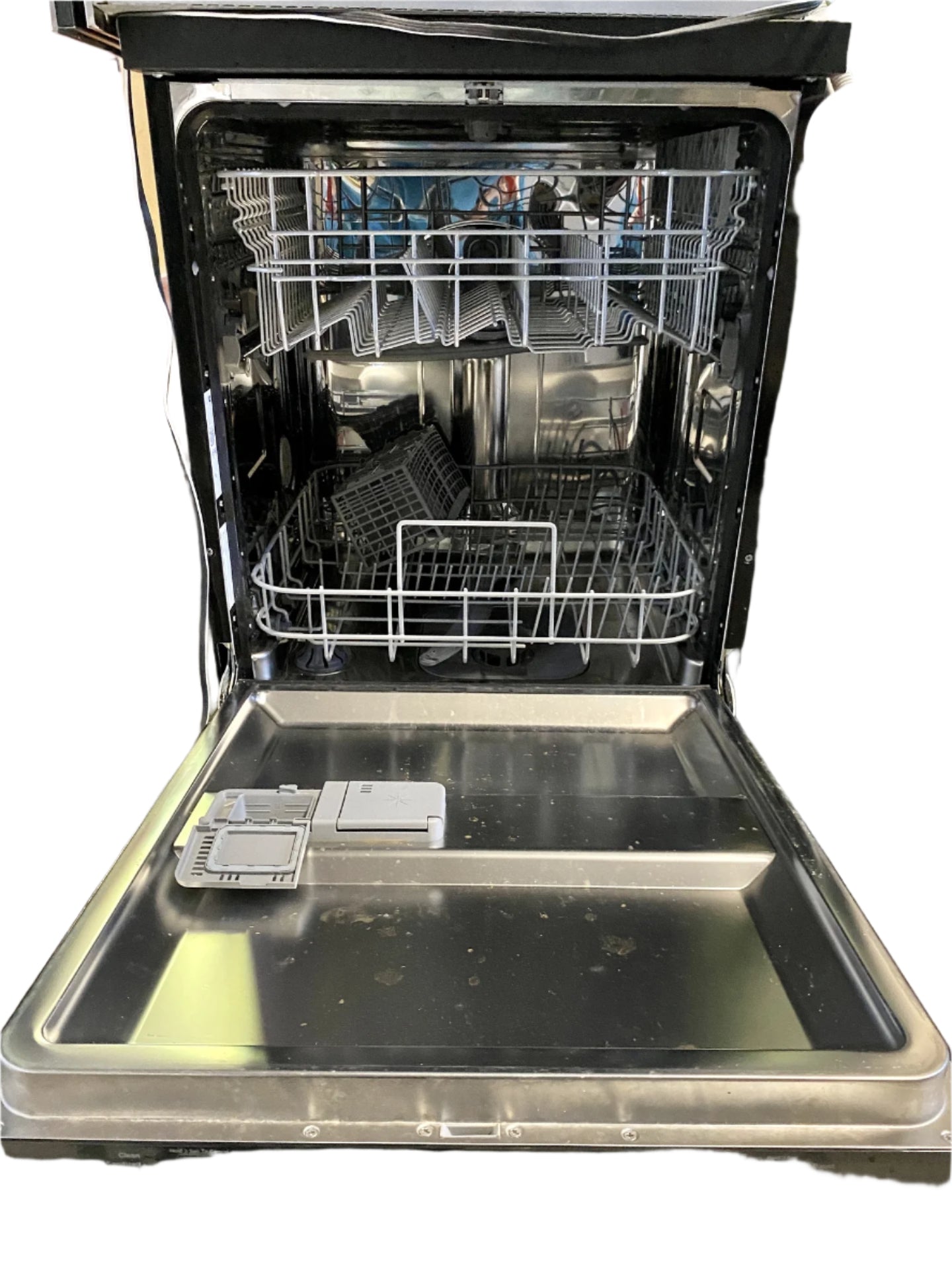Black GE Dishwasher CA1