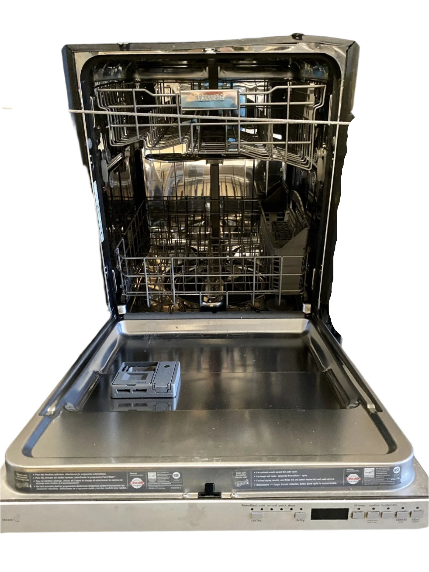 White Maytag Dishwasher TRP