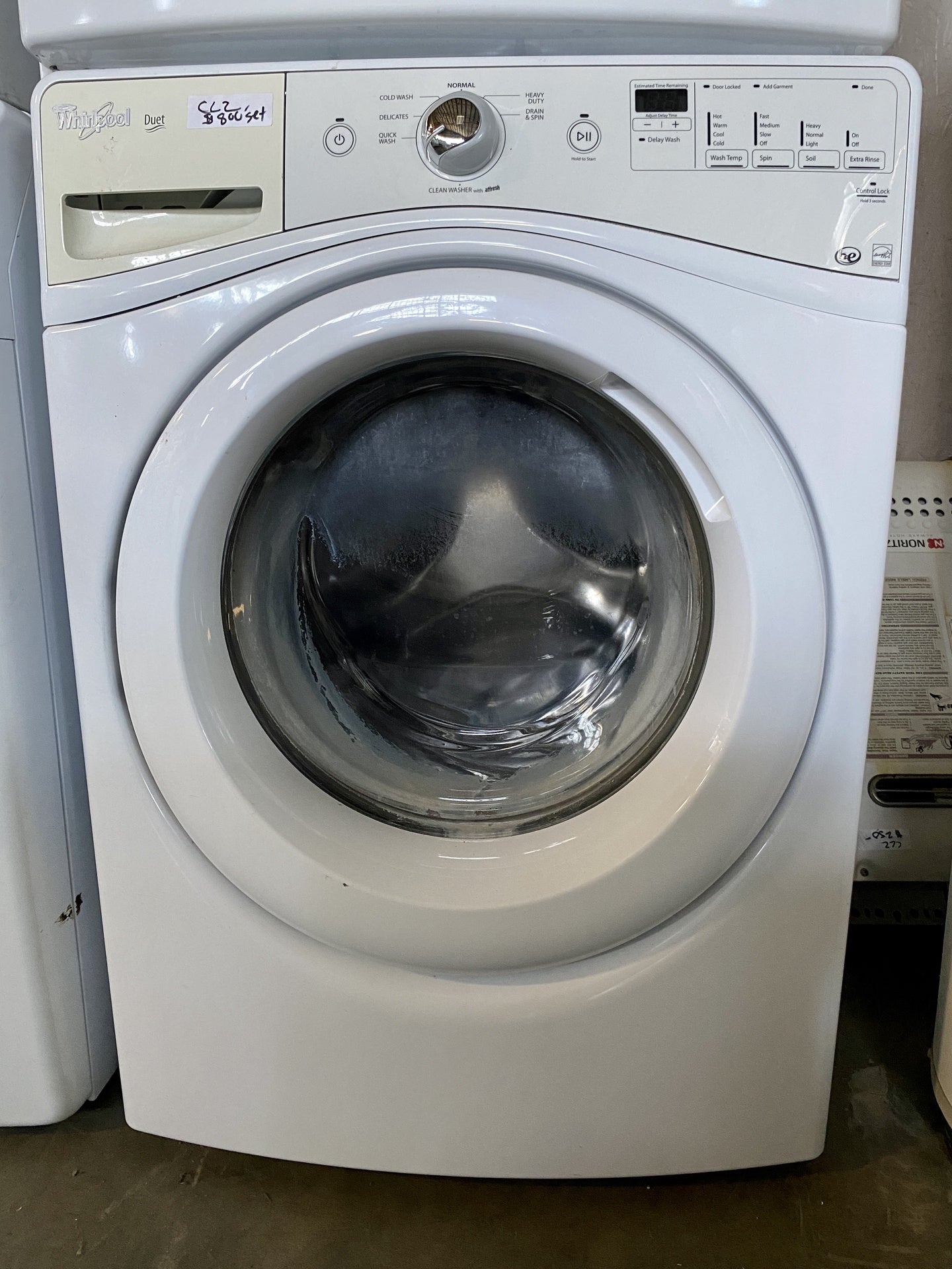 Whirlpool Duet Washer Dryer Set CL2