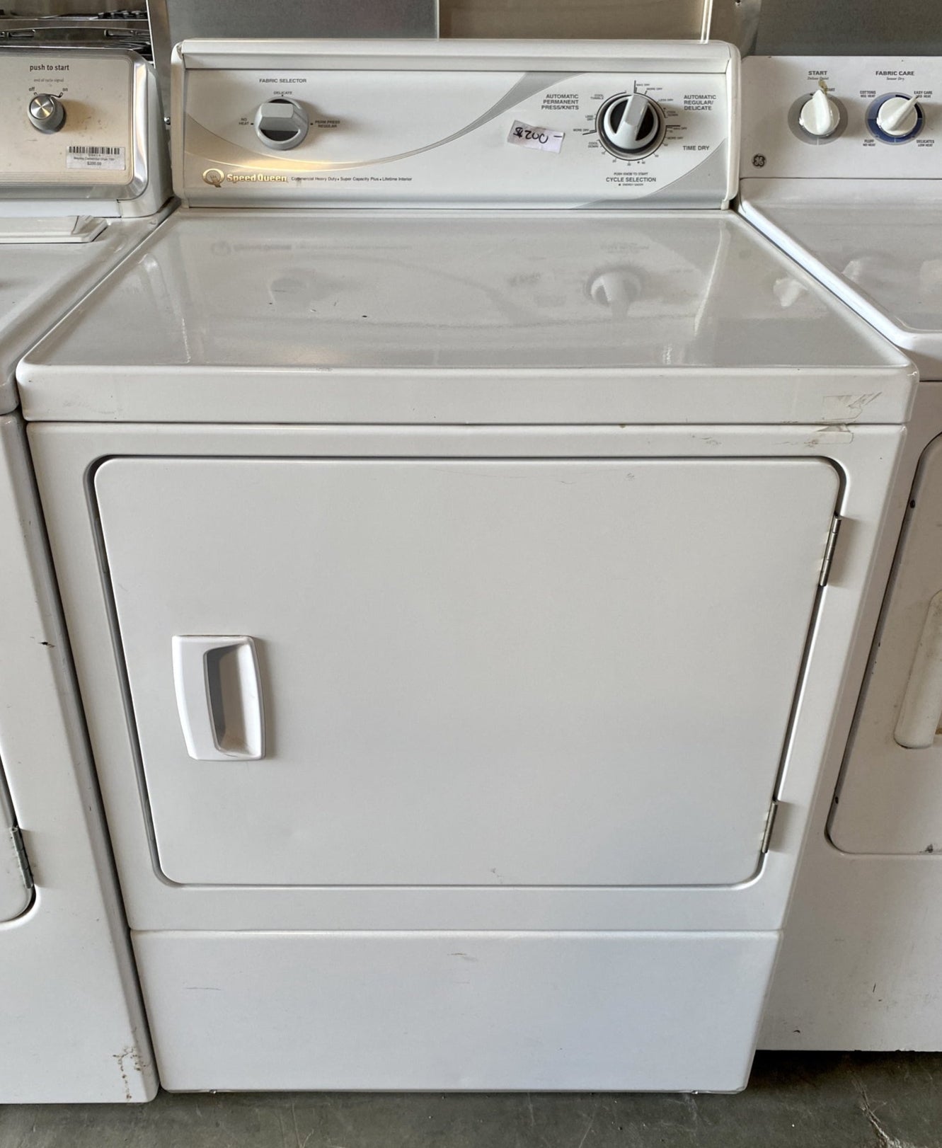 Speed Queen Dryer TRP