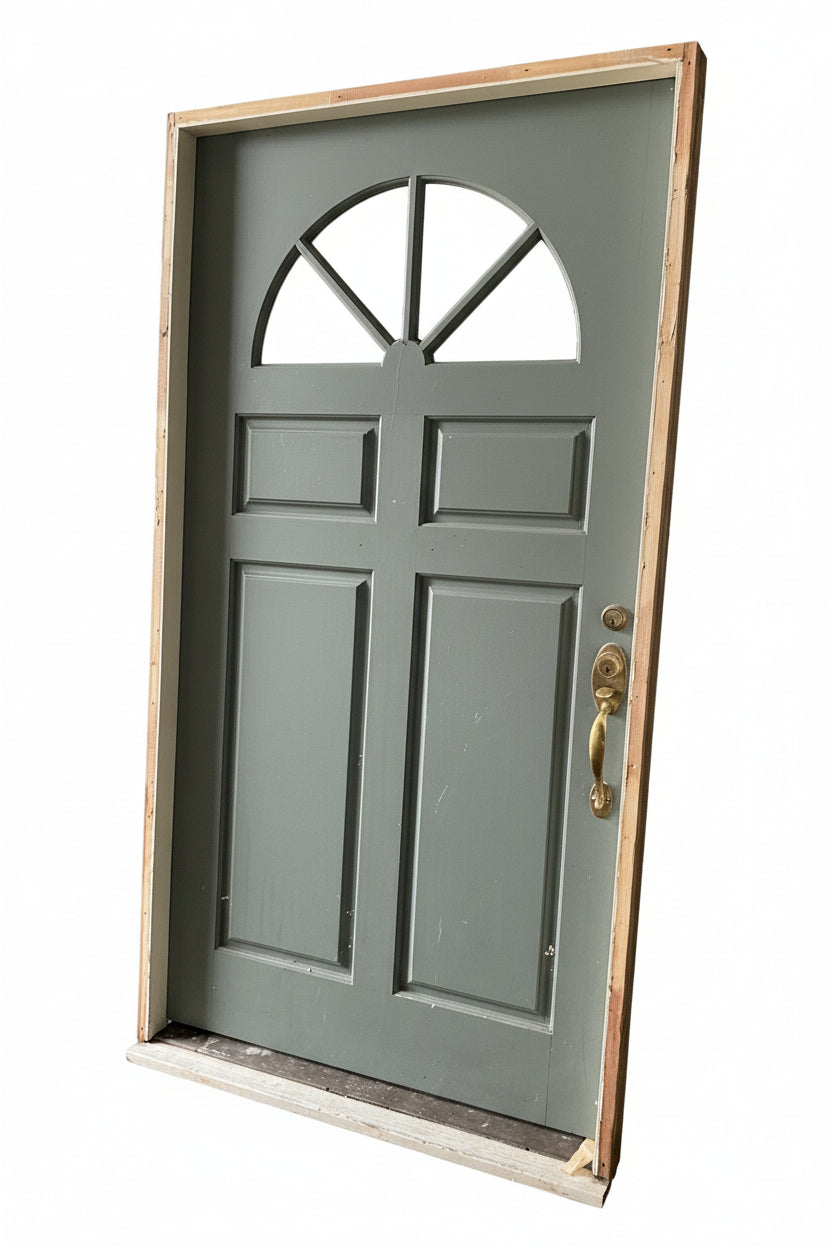 Front door with glass, PA