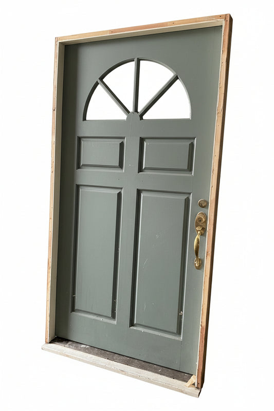 Front door with glass, PA