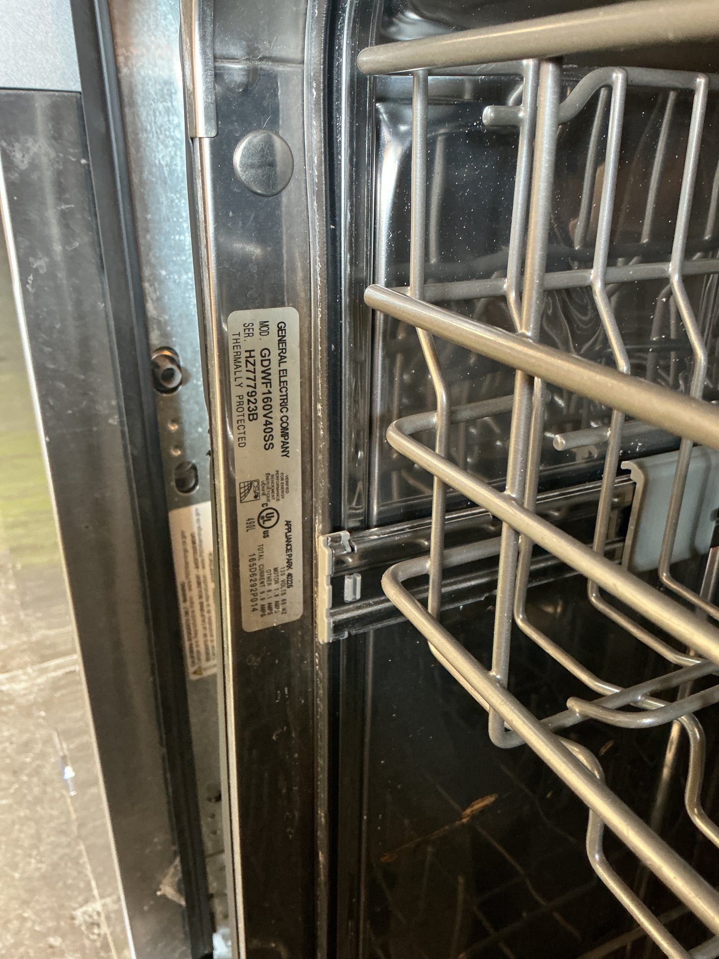 Dishwasher, General Electric, CV4