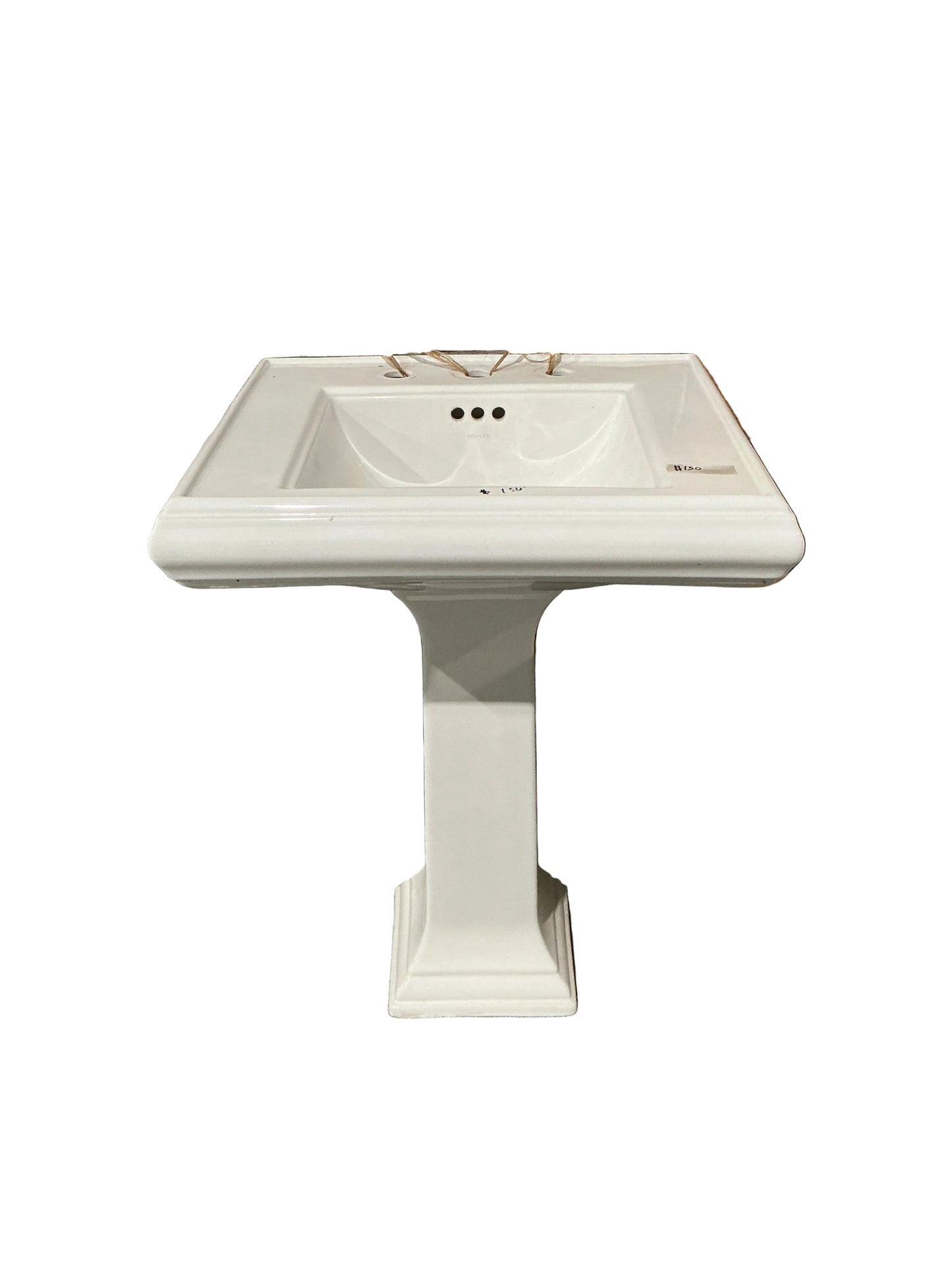 Pedestal sink, Kohler, TRP