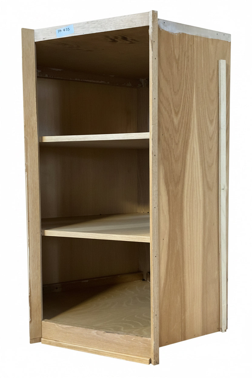 Kitchen upper corner cabinet, oak, PA