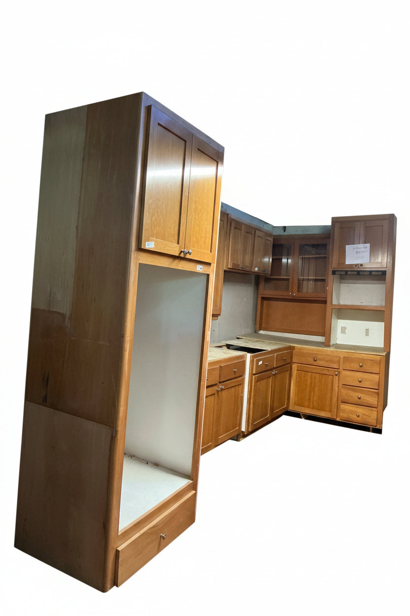 Kitchen Cabinets Set, 13 Pcs, CR1