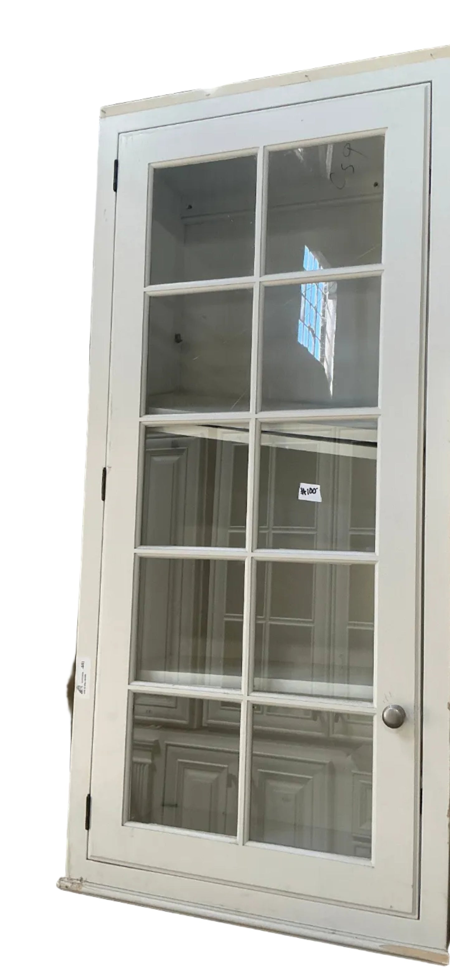 Cabinet, kitchen upper, glass, CS9