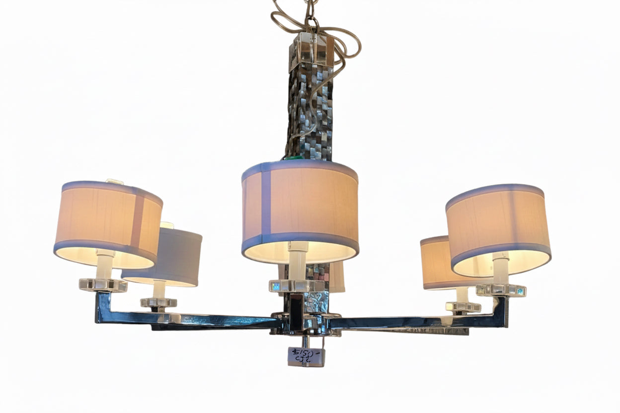 6 bulbed chandelier, CJ2