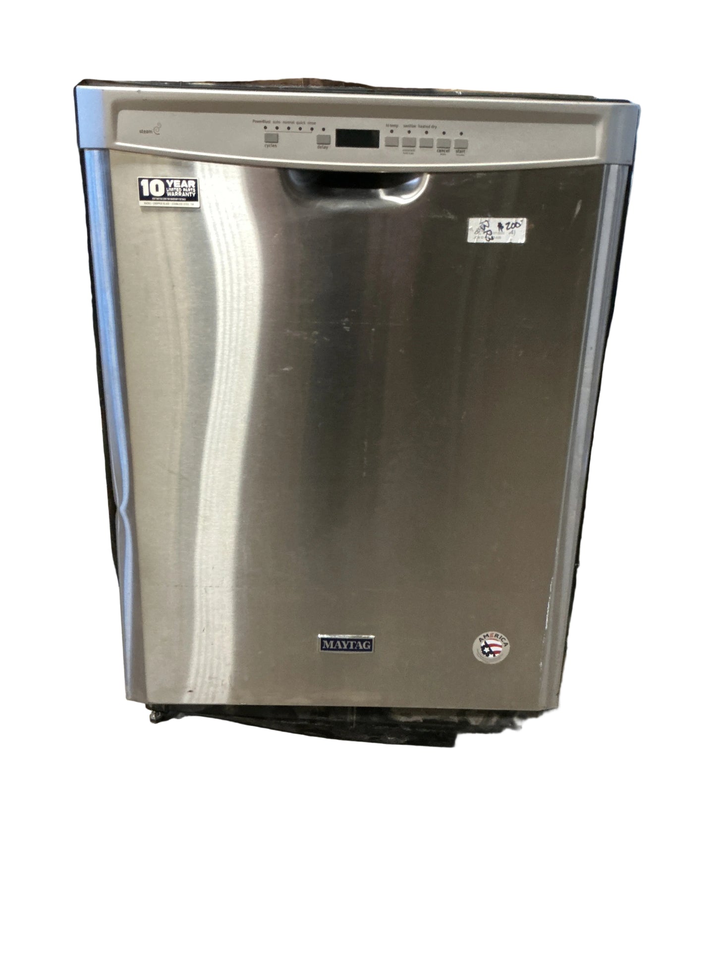 Maytag Stainless Steel Dishwasher – Powerful Cleaning, Quiet Performance