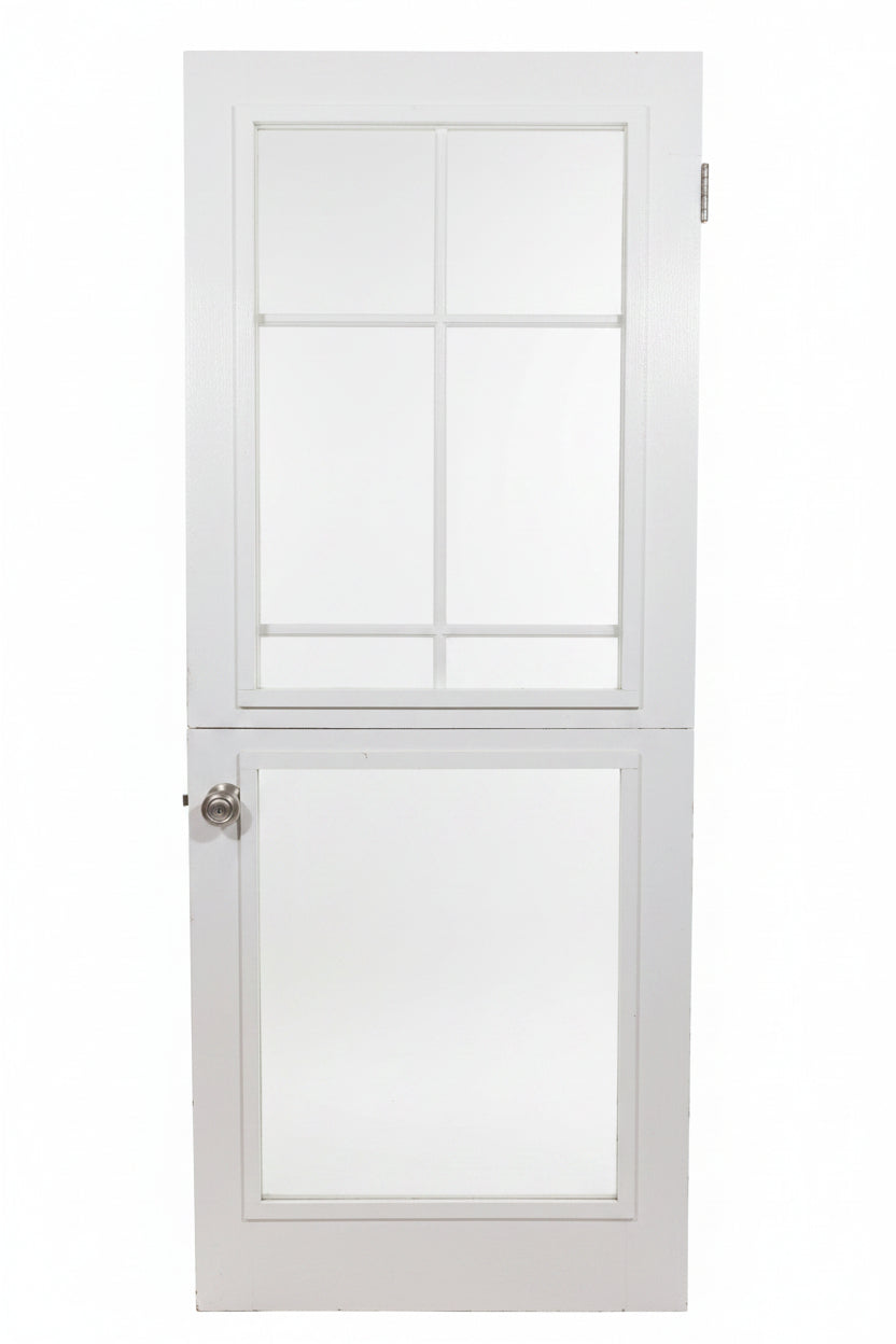 Dutch Door with Glass