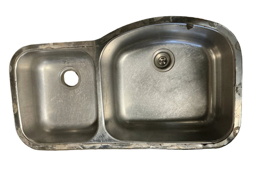 Kitchen Sink Double Stainless Steel CE7