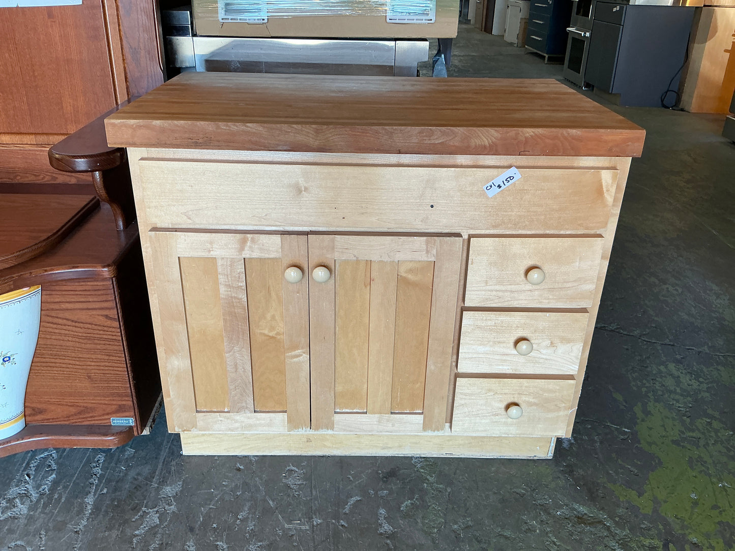 Butcher block, counter top, CV1