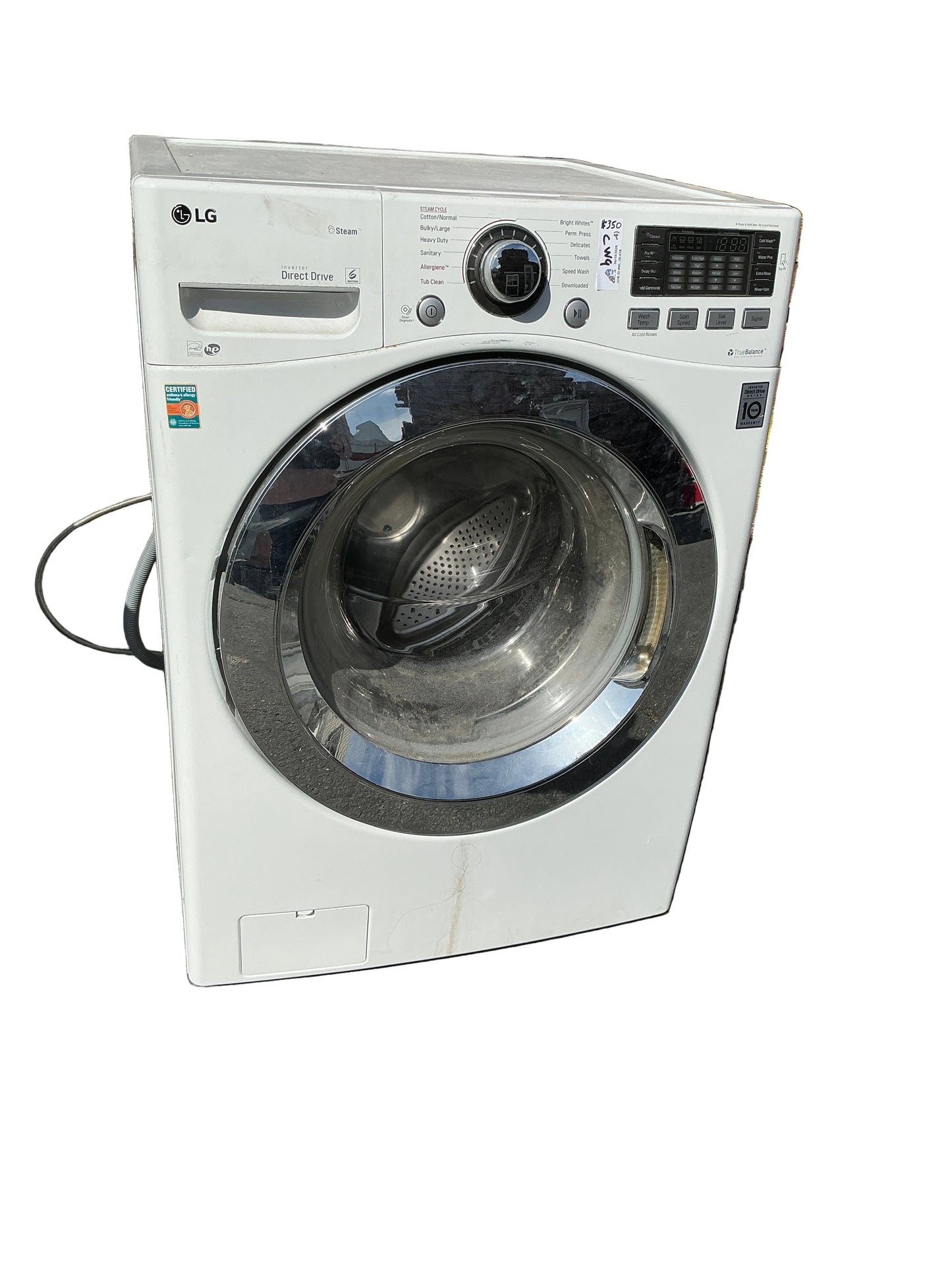 Washer, LG, CW9