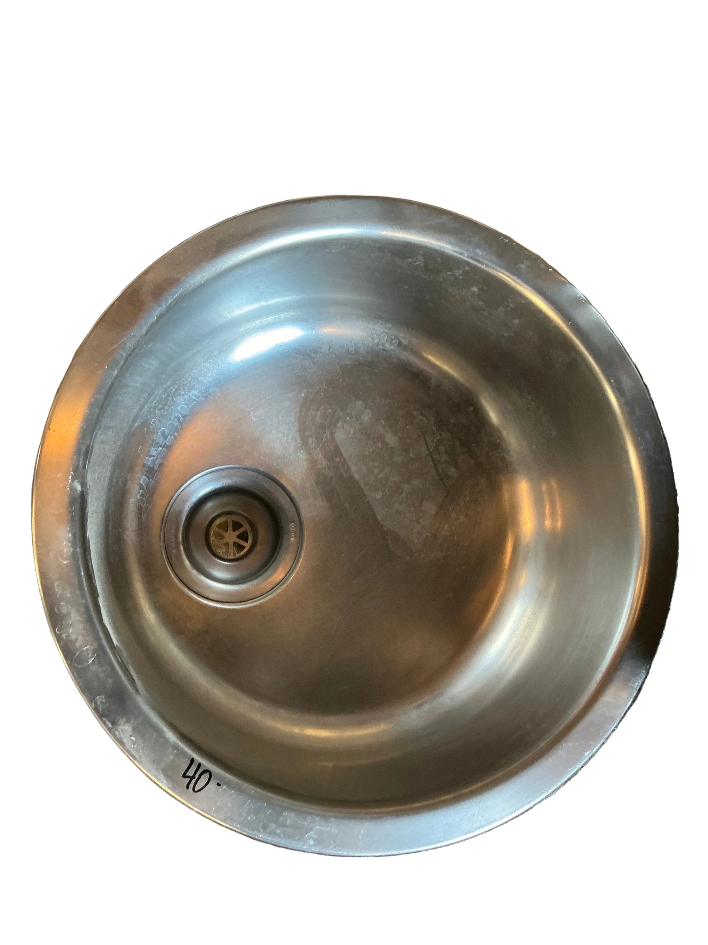 Sink, stainless steel, TRP