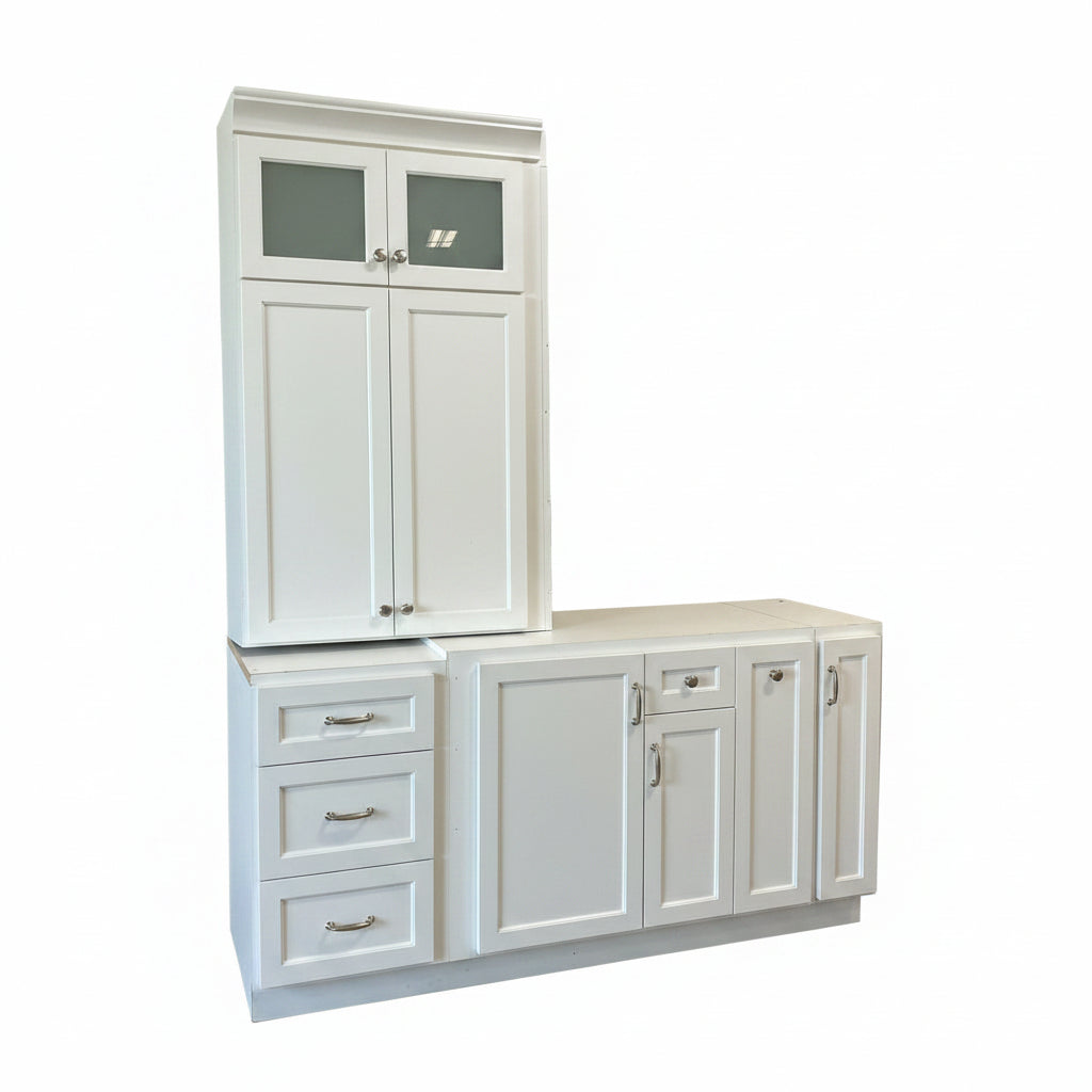 Kitchen cabinet set, solid wood, CV1