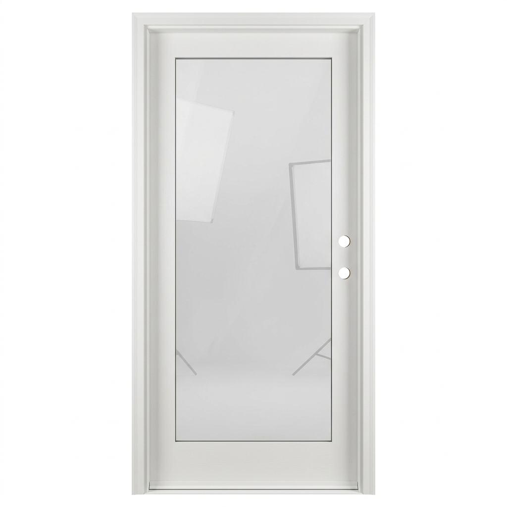 Exterior door, 1 Panel Glass, BL2