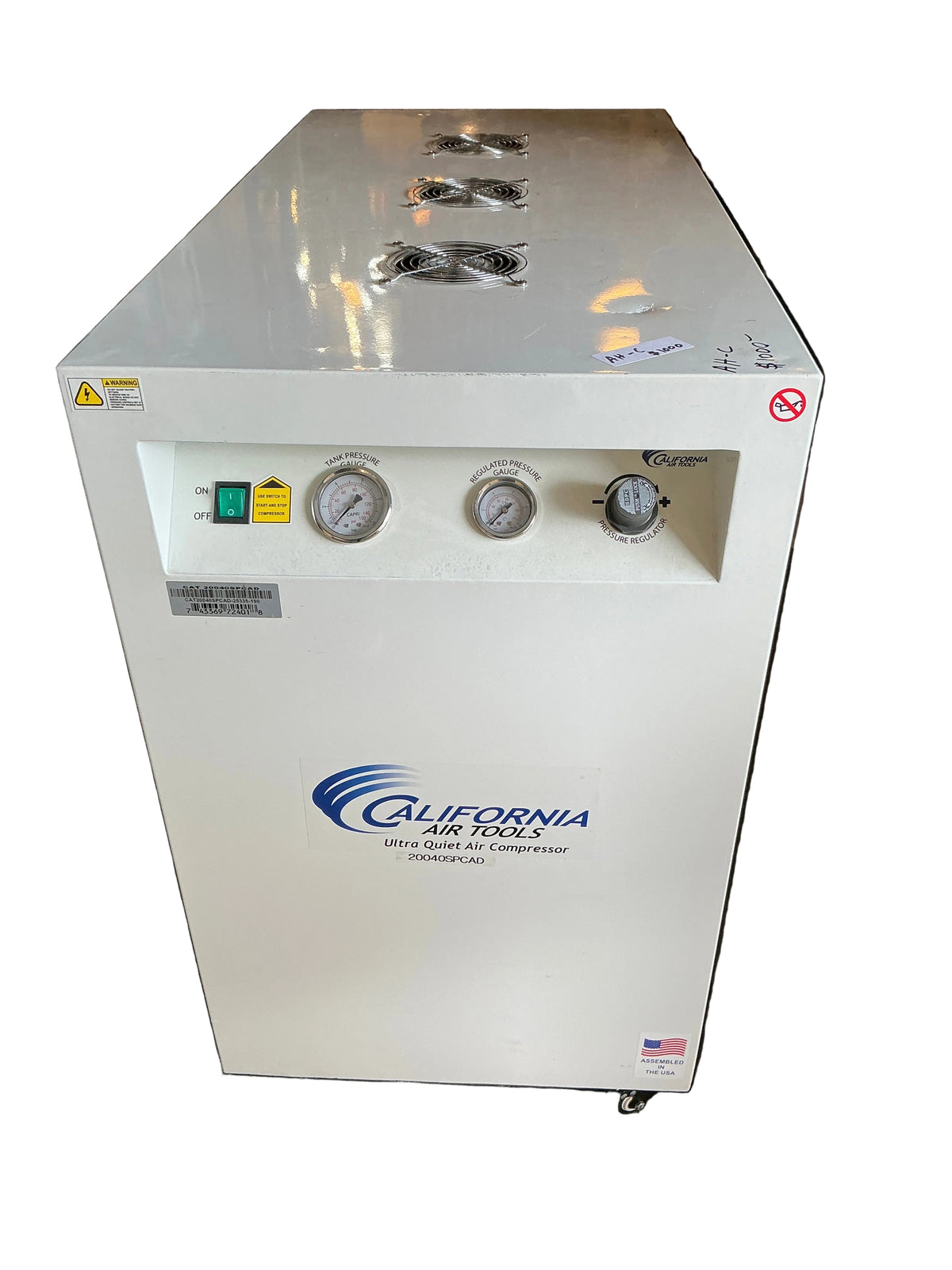 Ultra quiet air compressor, AH-C