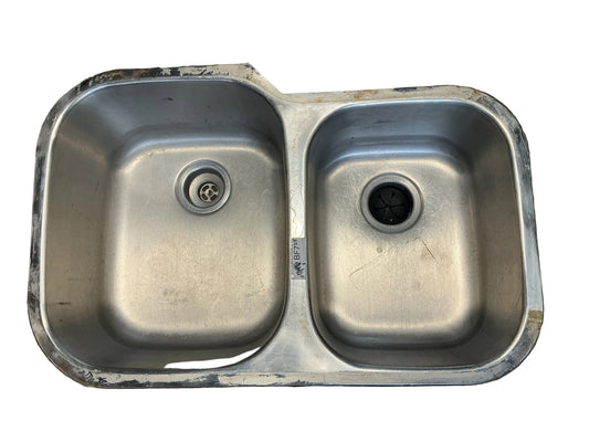 Kitchen Sink Stainless Steel Double BF7