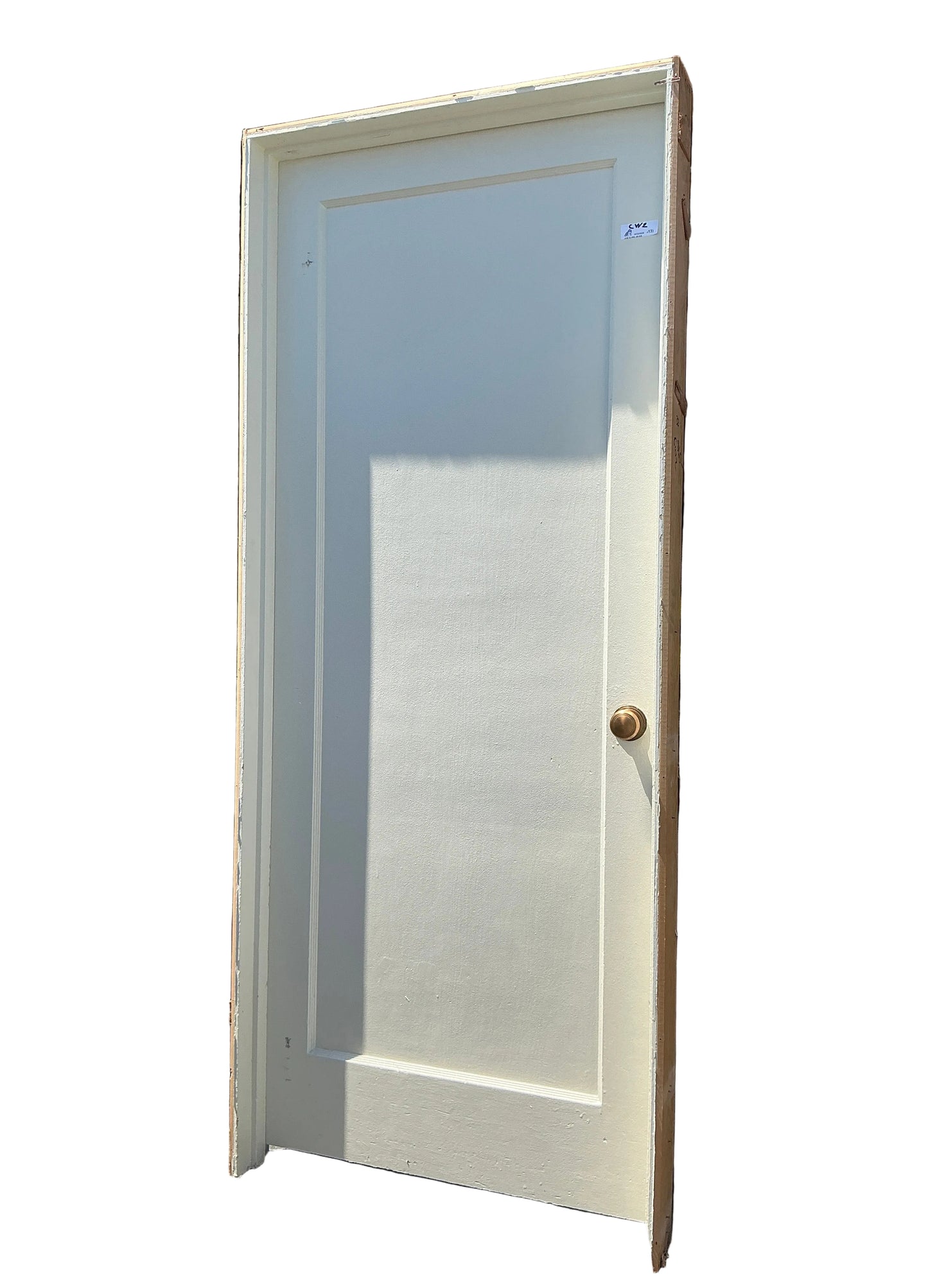 Door, interior, 1 panel, pre-hung, CW2