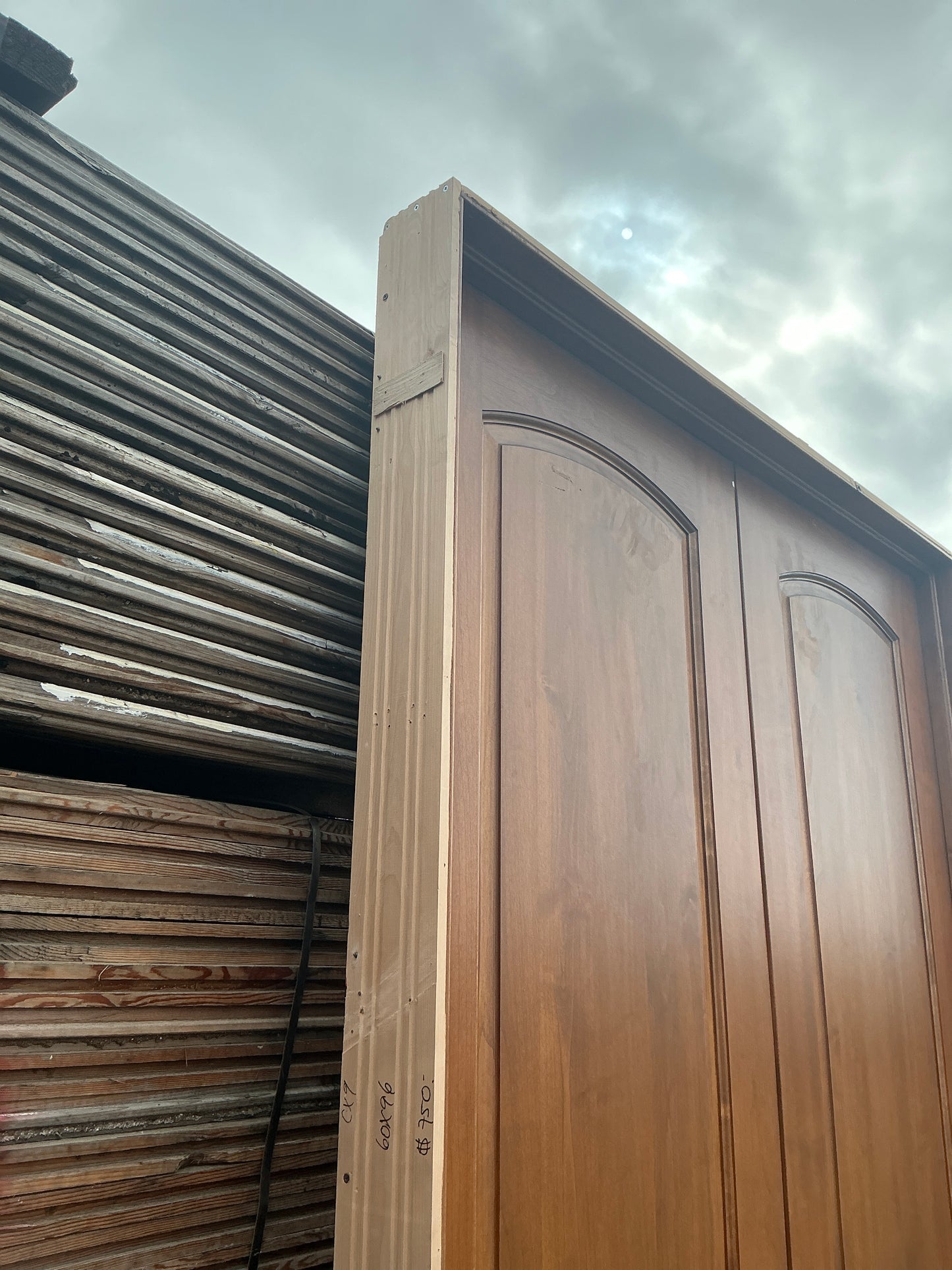 Interior Double Door Wood CX9