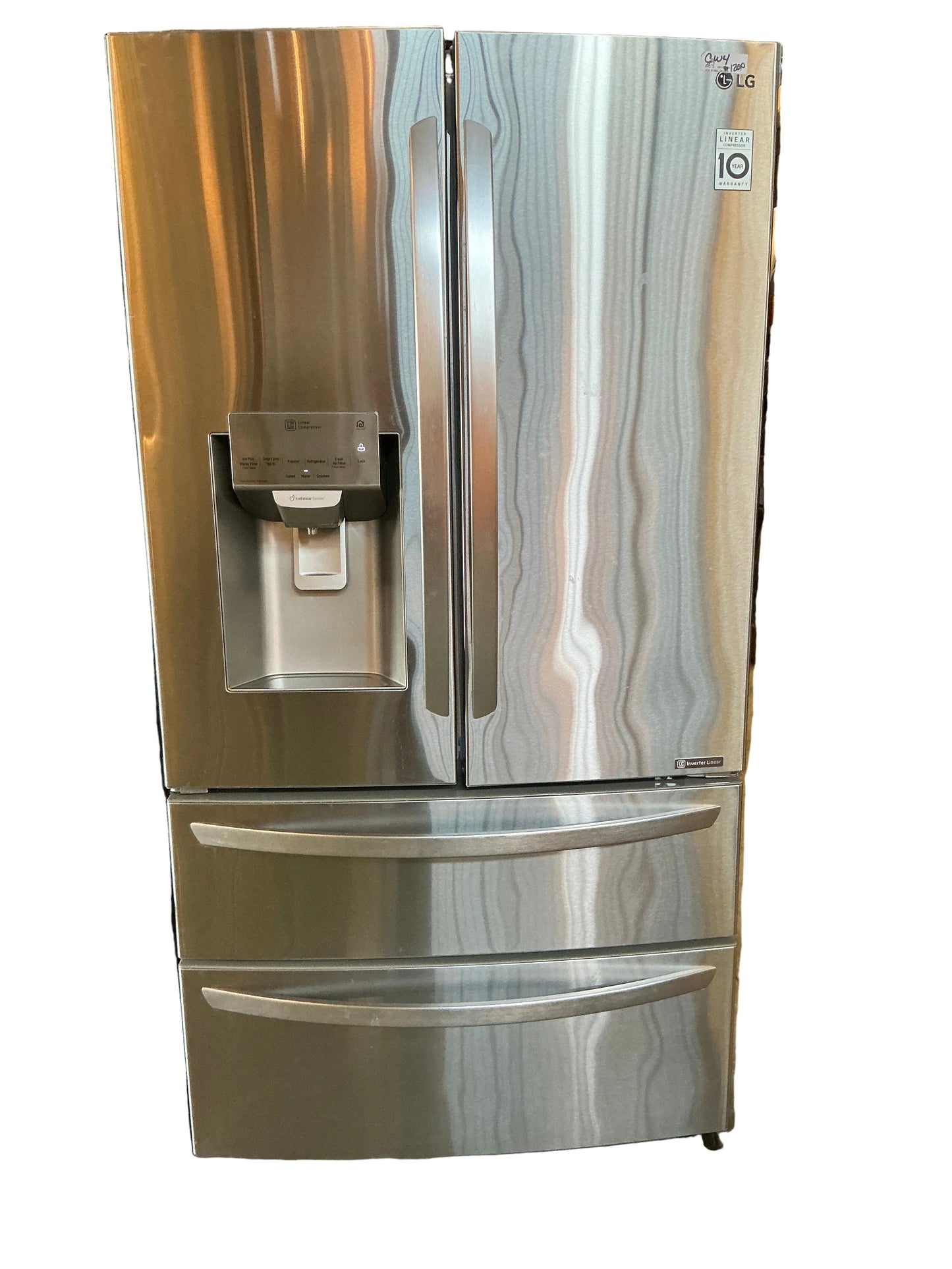 LG fridge and freezer, CW4