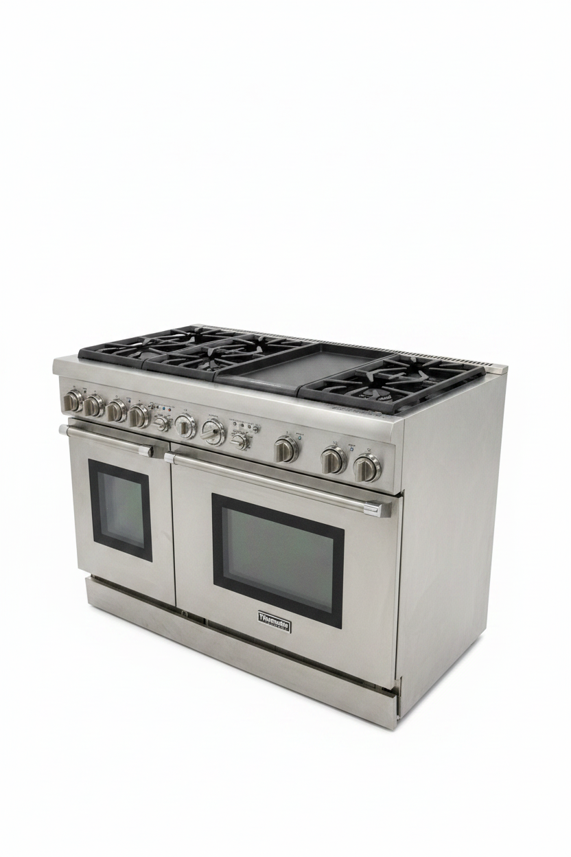 Thermador 48" Range · Dual-Fuel Stove · Double Oven · CX9