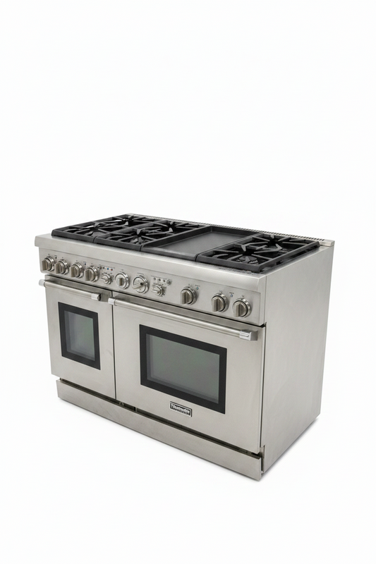 Thermador 48" Range · Dual-Fuel Stove · Double Oven · CX9