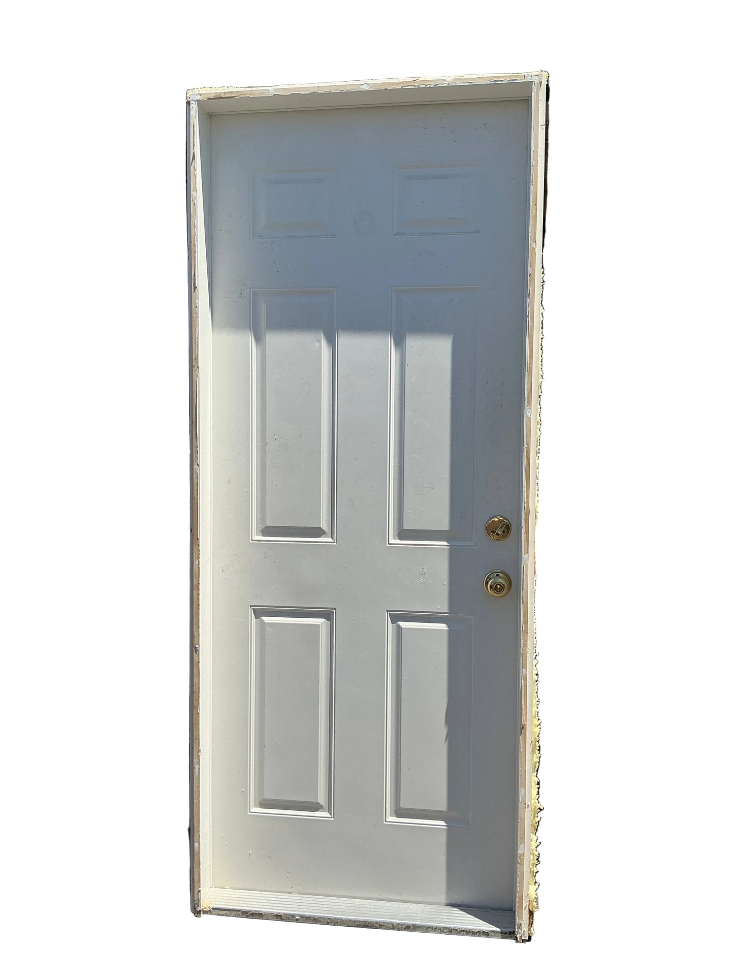 Door, exterior metal TRP