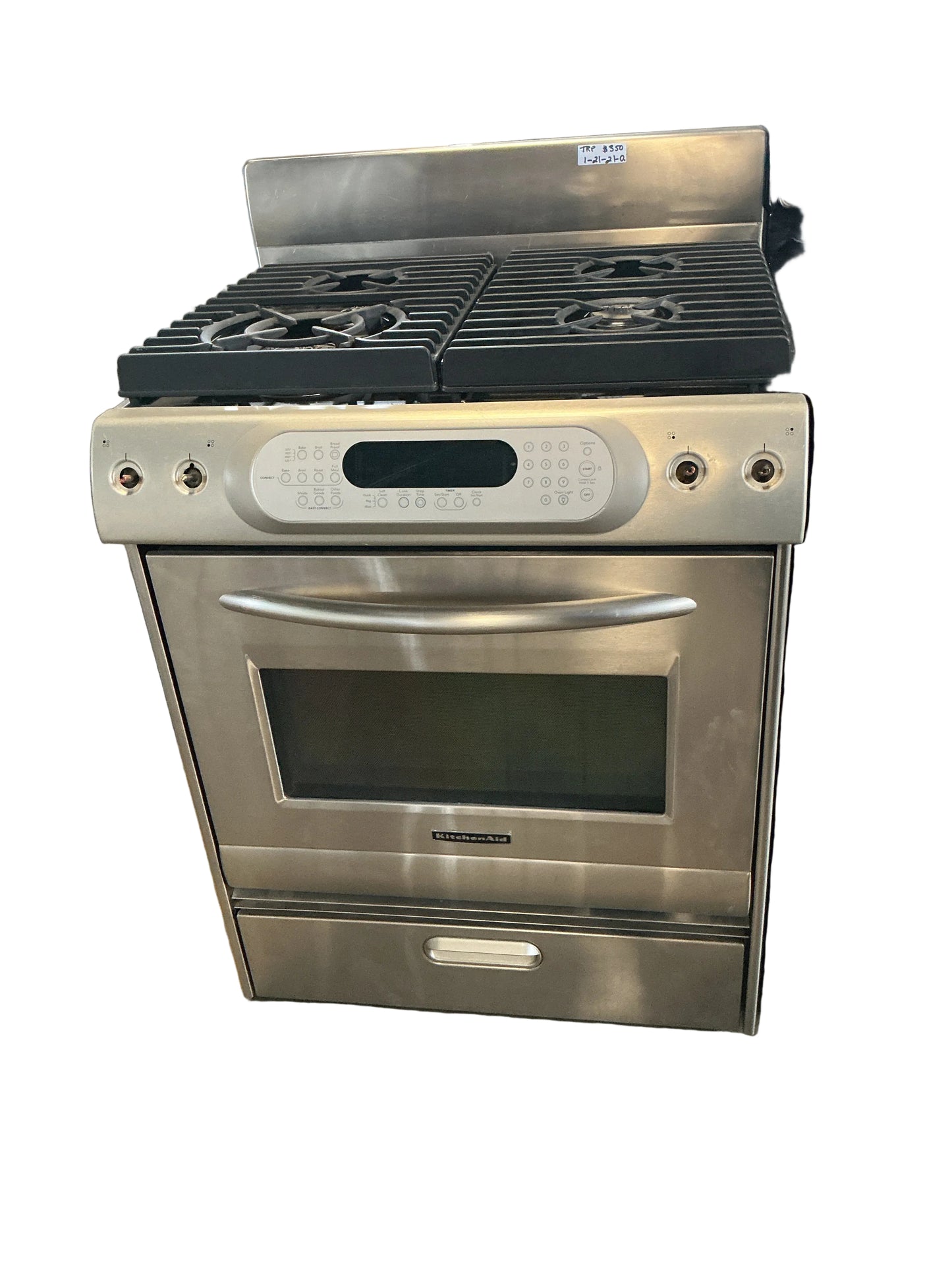 KitchenAid 4 Burner Gas Oven