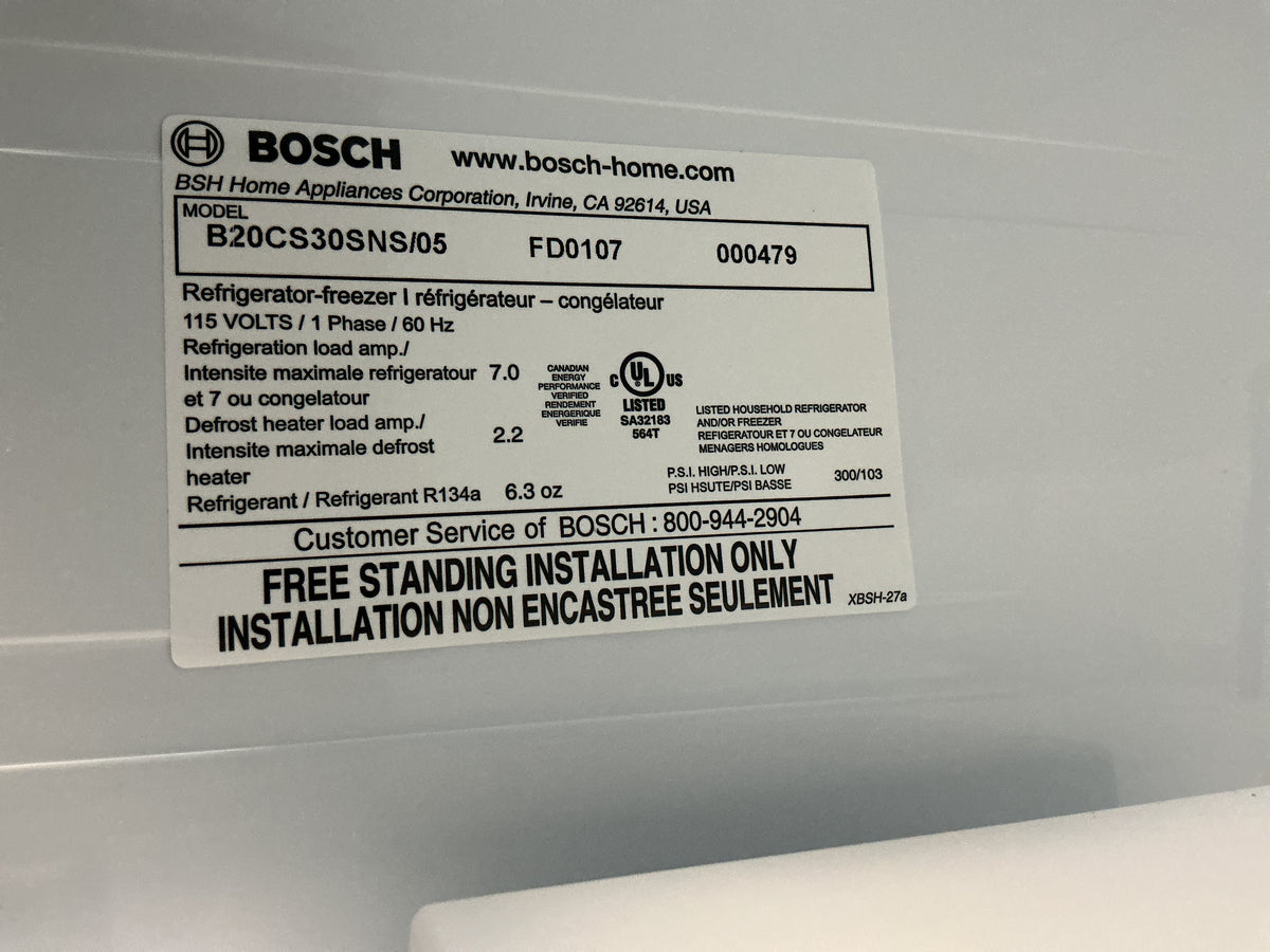 Refrigerator, Bosch, CY9