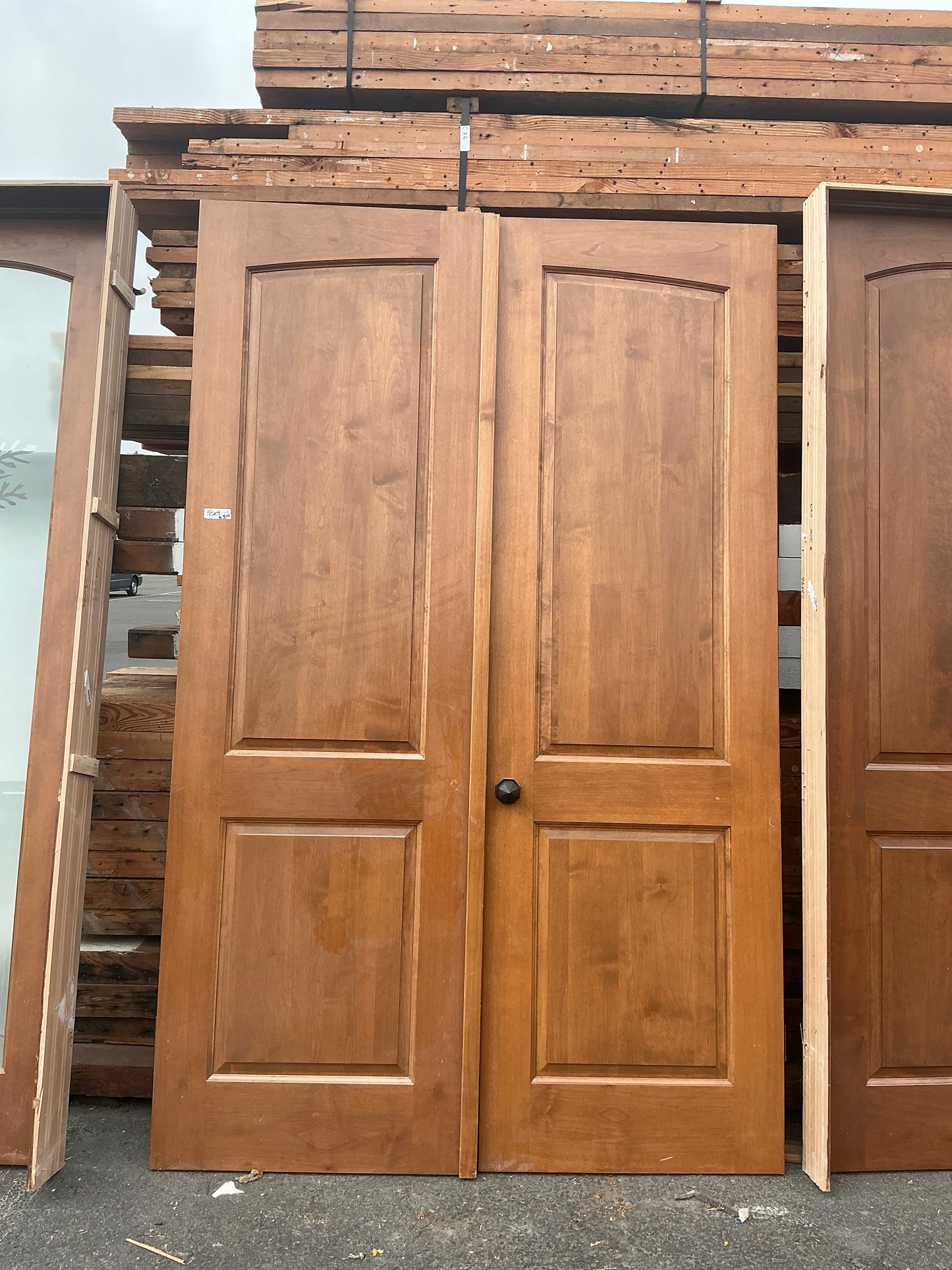 Interior Double Door Wood CX9
