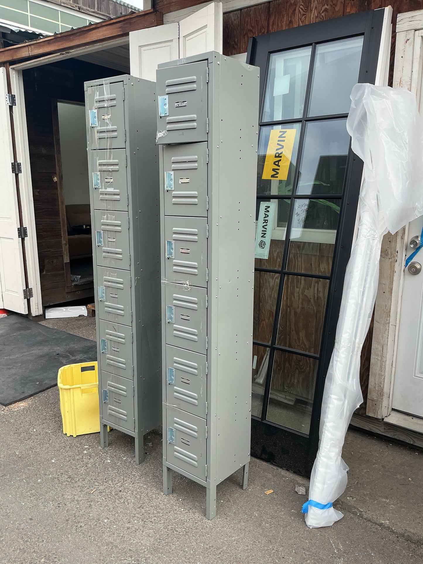 Locker, Metal, 6 Compartment, 12” TRP