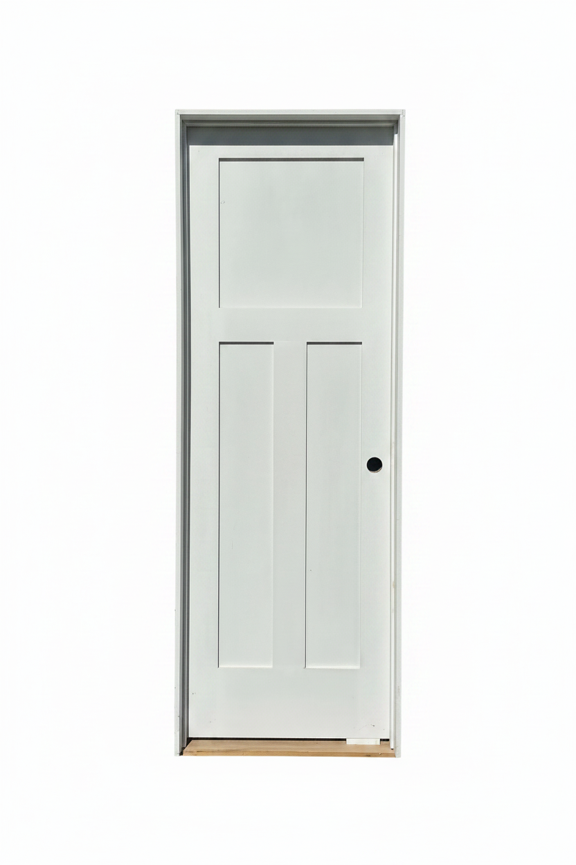 Interior Door, 3 panel Left Swing TRP