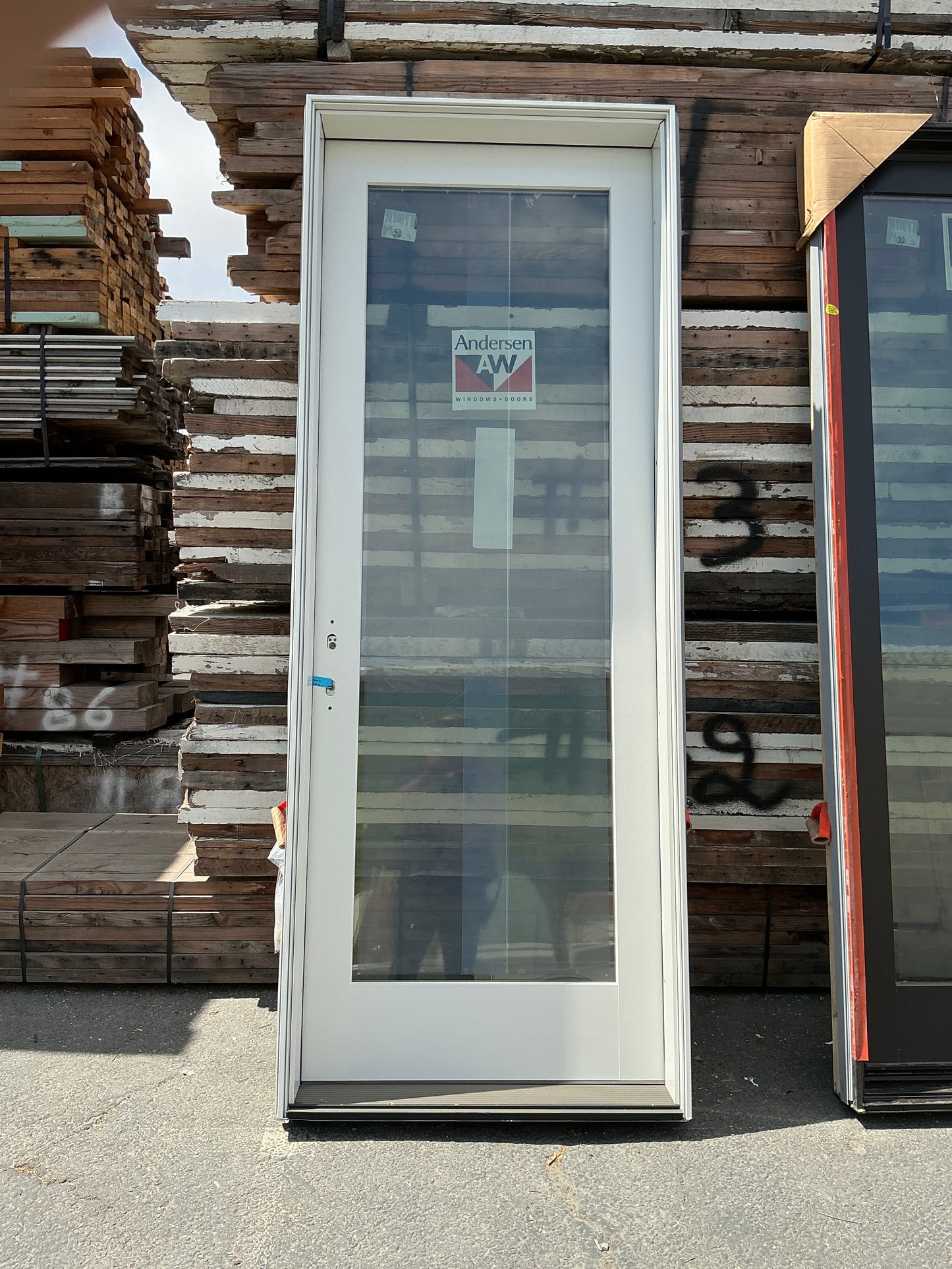 Door, exterior, Right Swing White ARG