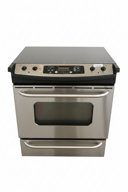 GE 30" Electric Stove · Stainless Range · CX7
