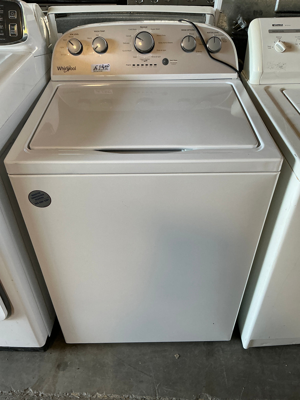 Whirlpool, Washer, CY8