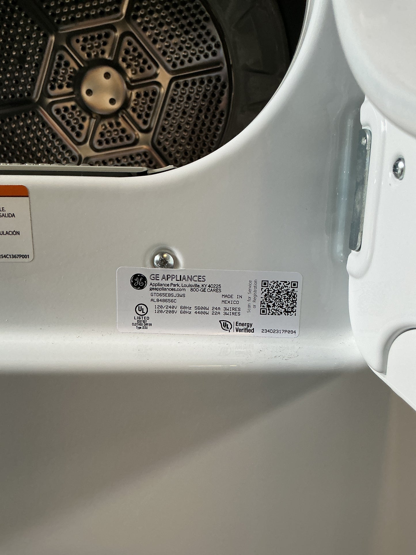 Set, LG, Electric Front Load Dryer & washer top load, CW2