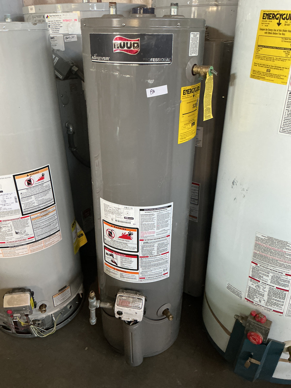 Water Heater, gas, PA