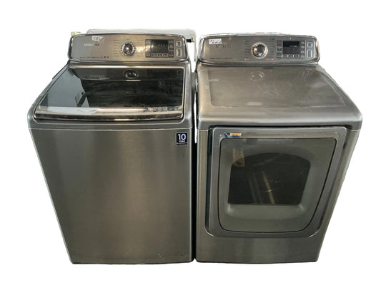 Set, CR5 Samsung Front Load Dryer & washer top