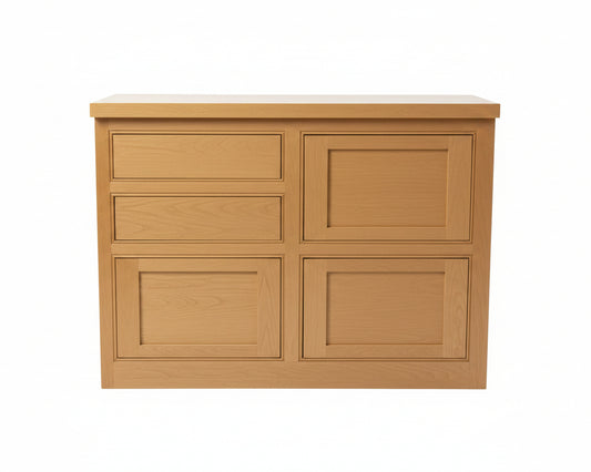 Kitchen Cabinet, Base, 5 drawers, TRP