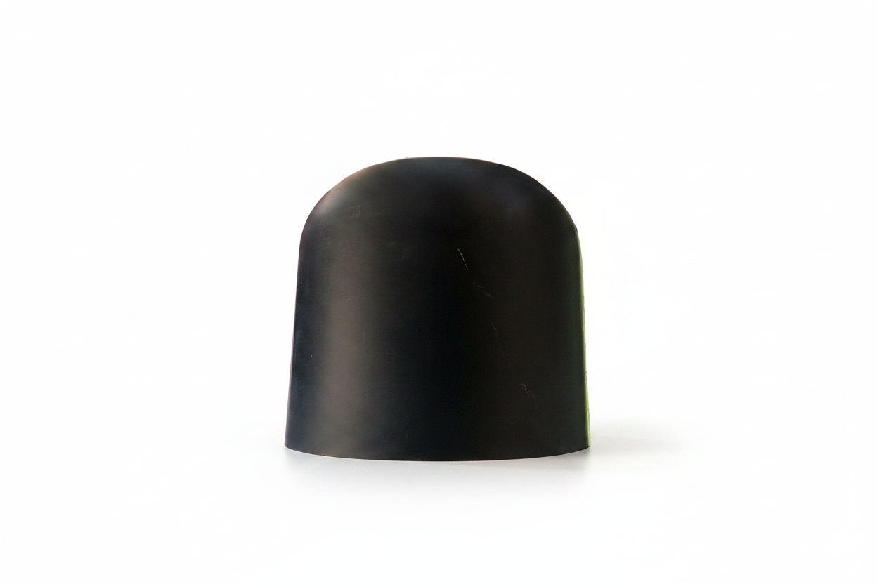 Ceiling light, pendant, black dome, 8", TRP